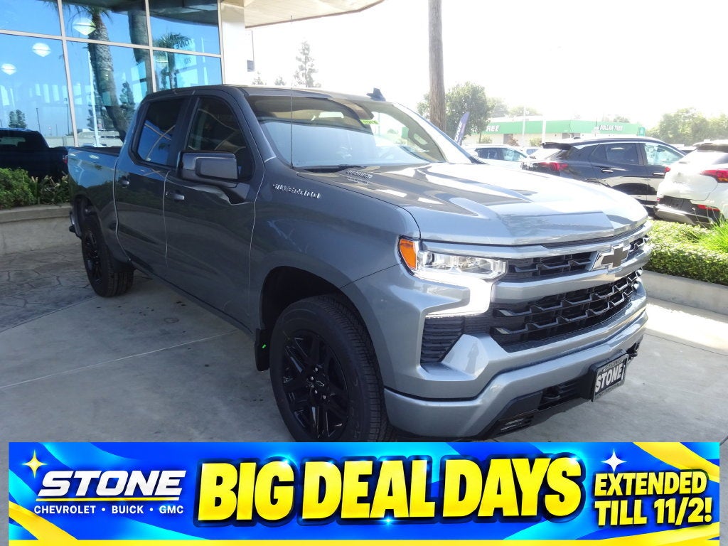 Sterling Gray Metallic 2026 Chevrolet Silverado 1500 Pickup Truck Four-Wheel Drive Automatic