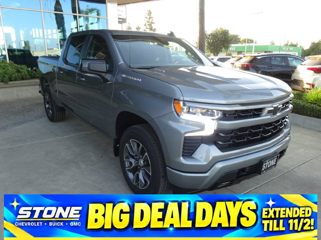 Sterling Gray Metallic 2026 Chevrolet Silverado 1500 Pickup Truck Four-Wheel Drive Automatic
