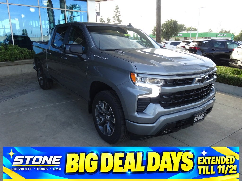 Sterling Gray Metallic 2026 Chevrolet Silverado 1500 Pickup Truck Four-Wheel Drive Automatic