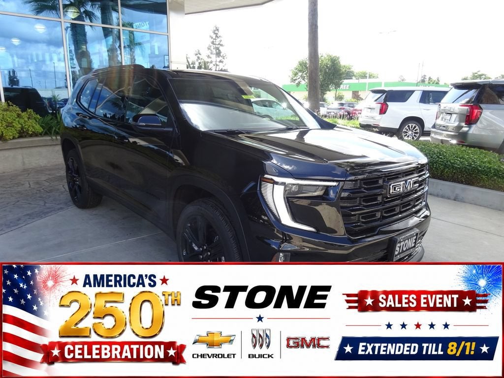Black (Ebony Twilight Metallic) 2026 GMC Acadia SUV / Crossover Front-Wheel Drive Automatic
