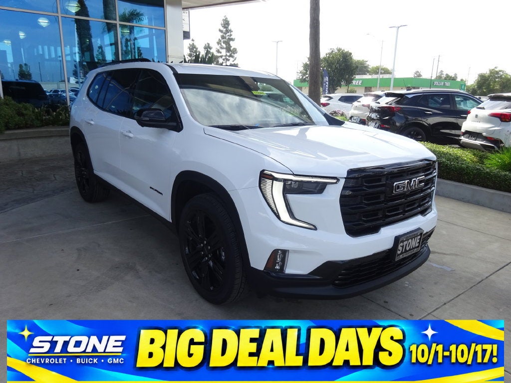 Summit White 2027 GMC Acadia SUV / Crossover Front-Wheel Drive Automatic