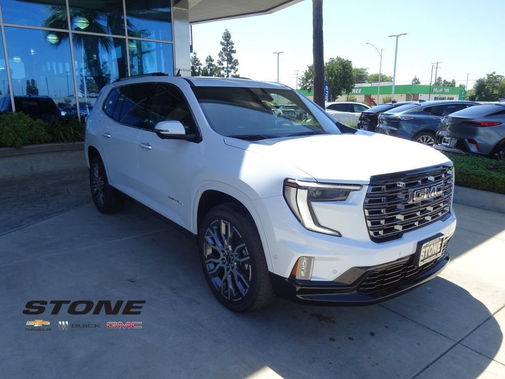 Glacier White Tricoat 2026 GMC Acadia SUV / Crossover Four-Wheel Drive Automatic