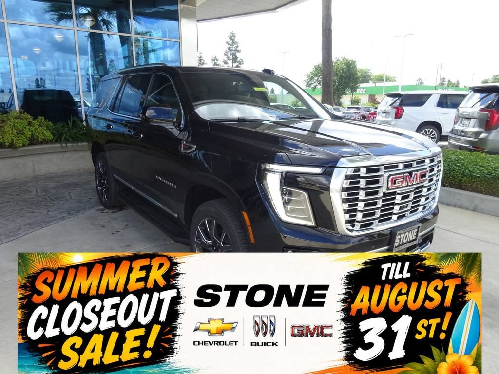 Onyx Black 2026 GMC Yukon SUV / Crossover Four-Wheel Drive Automatic