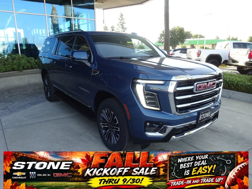 Downpour Metallic 2026 GMC Yukon XL SUV / Crossover Four-Wheel Drive Automatic