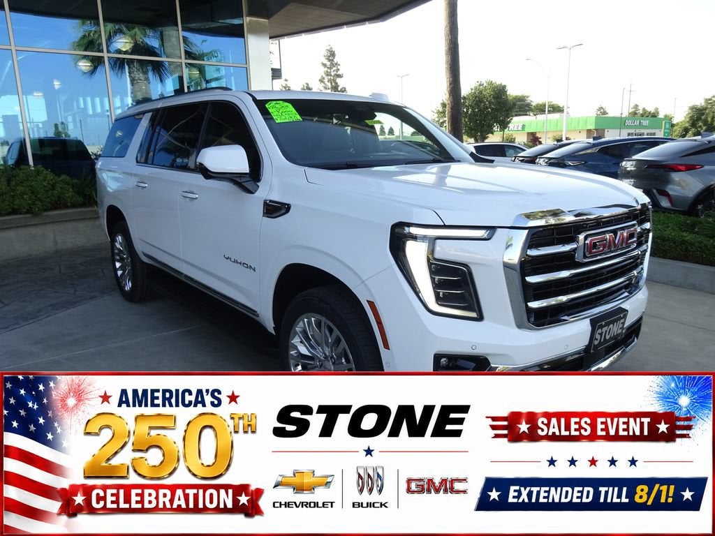 Summit White 2026 GMC Yukon XL SUV / Crossover Four-Wheel Drive Automatic