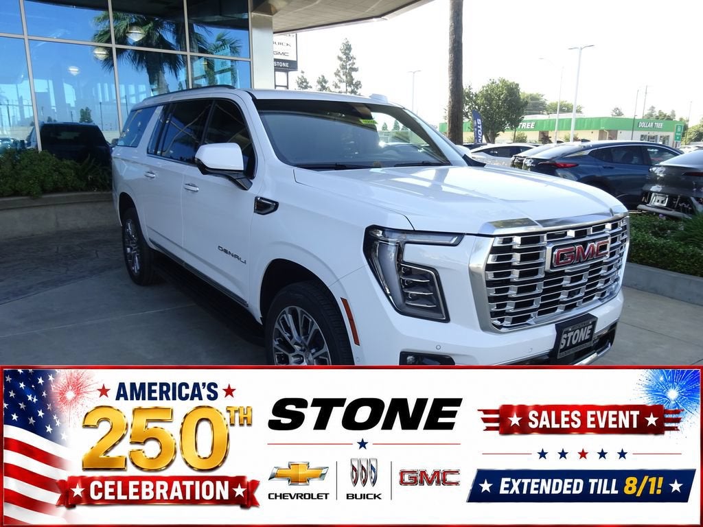 Summit White 2026 GMC Yukon XL SUV / Crossover Four-Wheel Drive Automatic