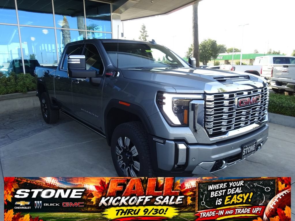 Sterling Metallic 2026 GMC Sierra 3500HD Pickup Truck Four-Wheel Drive Automatic