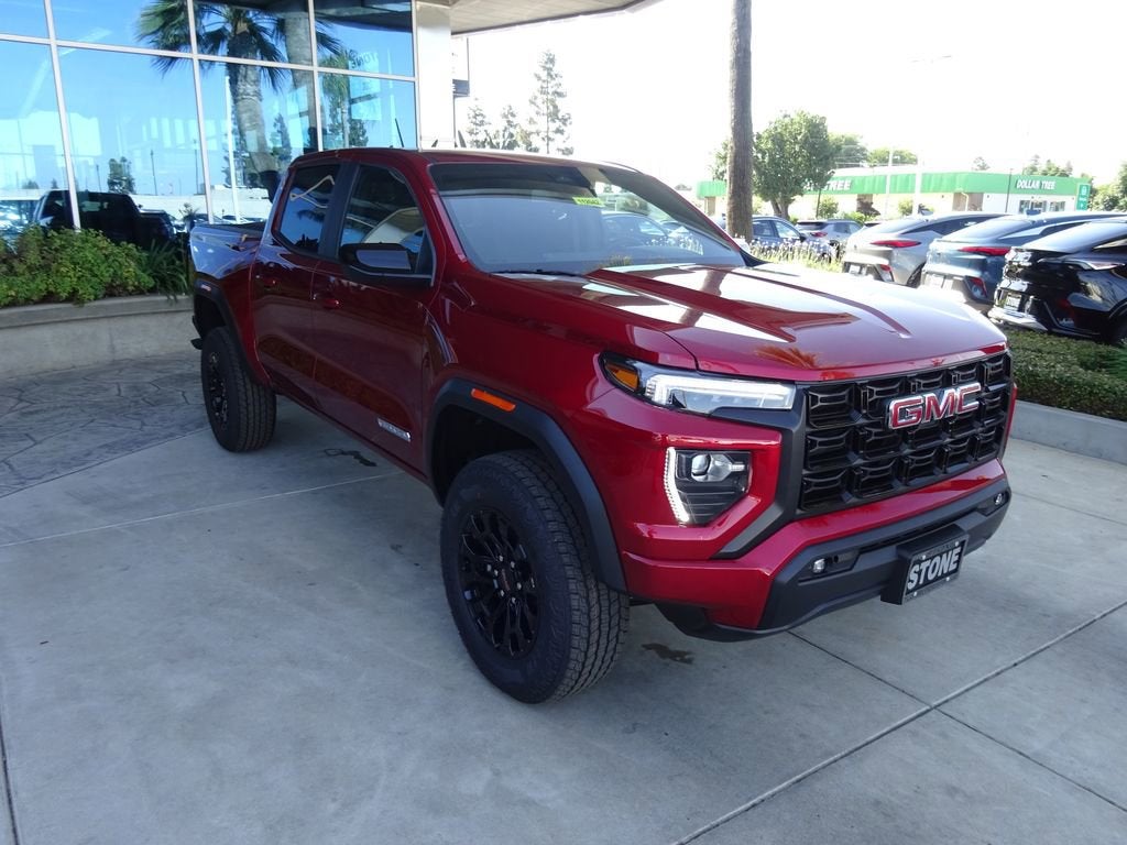 Volcanic Red Tintcoat 2026 GMC Canyon Elevation Crew Cab RWD Pickup Truck 4X2 Automatic