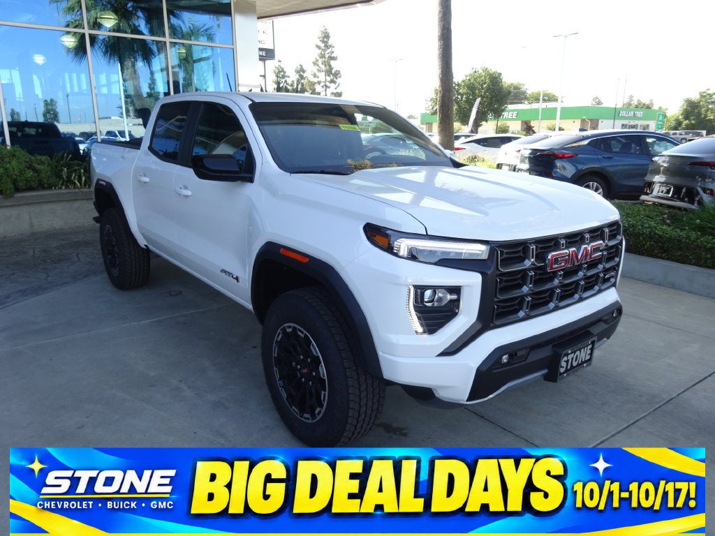 Summit White 2026 GMC Canyon Pickup Truck Four-Wheel Drive Automatic