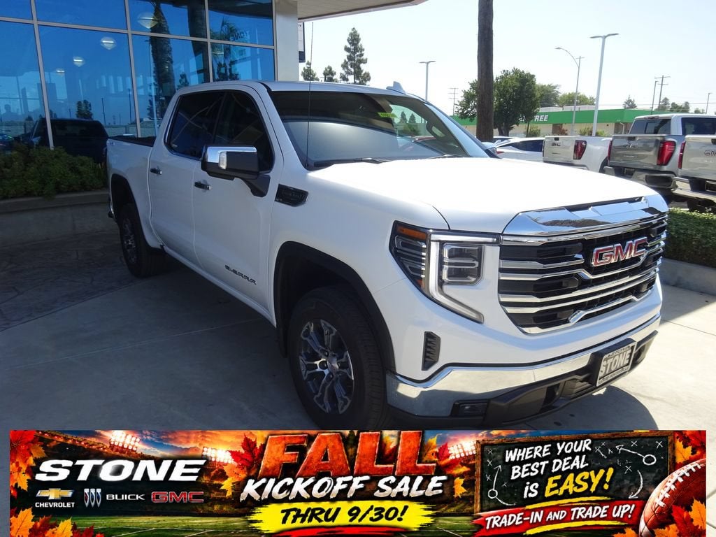 Summit White 2026 GMC Sierra 1500 Pickup Truck Four-Wheel Drive Automatic
