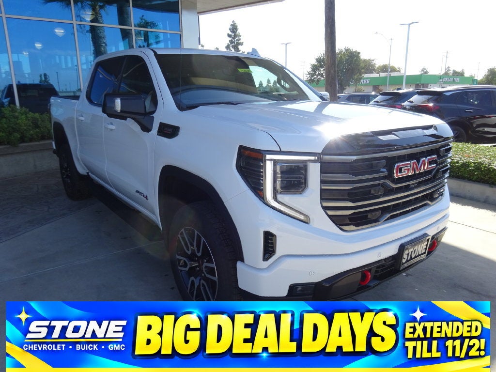 Summit White 2026 GMC Sierra 1500 Pickup Truck Four-Wheel Drive Automatic