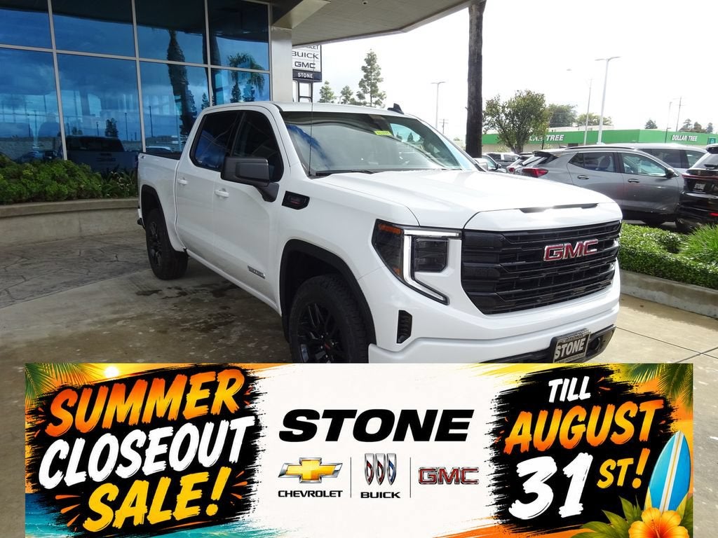 Summit White 2026 GMC Sierra 1500 Pickup Truck Four-Wheel Drive Automatic