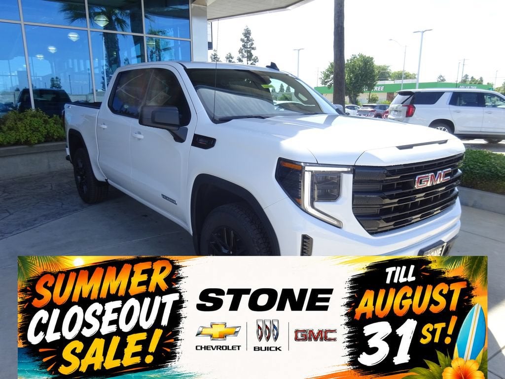 Summit White 2026 GMC Sierra 1500 Pickup Truck Four-Wheel Drive Automatic