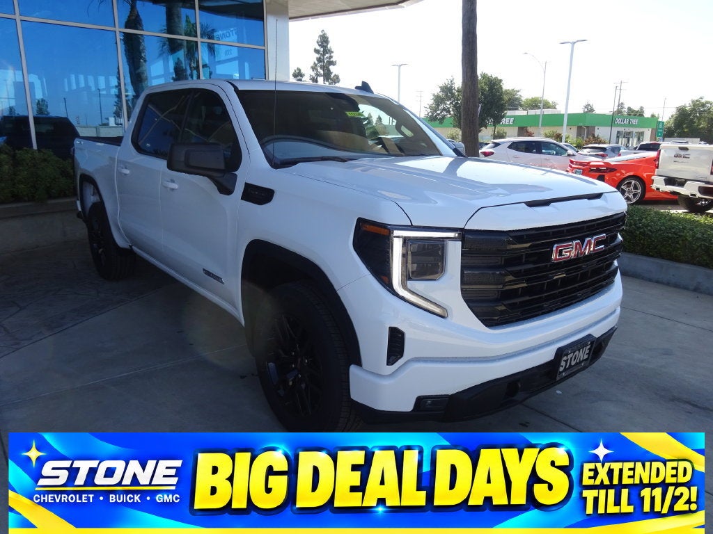Summit White 2026 GMC Sierra 1500 Pickup Truck Four-Wheel Drive Automatic