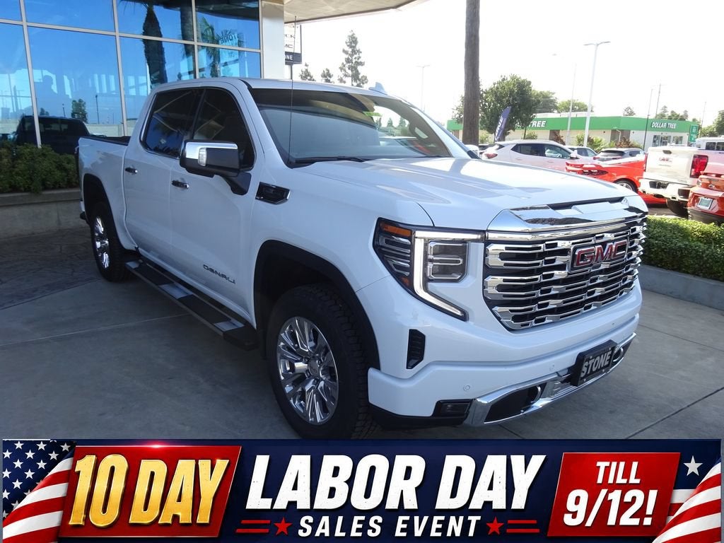 Glacier White Tricoat 2026 GMC Sierra 1500 Pickup Truck Four-Wheel Drive Automatic