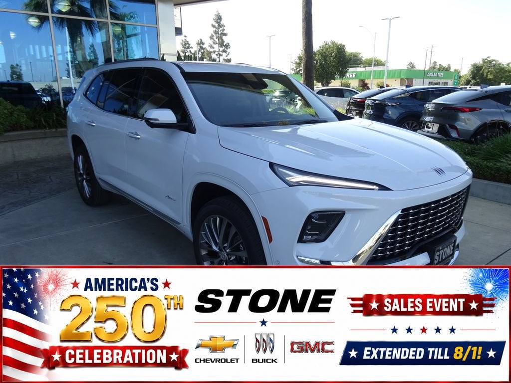 Iridescent White Tricoat 2026 Buick Enclave SUV / Crossover Front-Wheel Drive Automatic