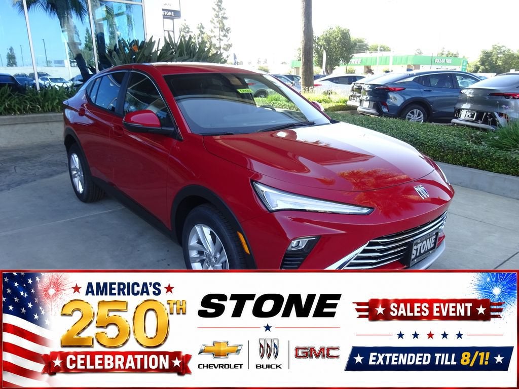 Brilliant Red 2026 Buick Envista SUV / Crossover Front-Wheel Drive Automatic
