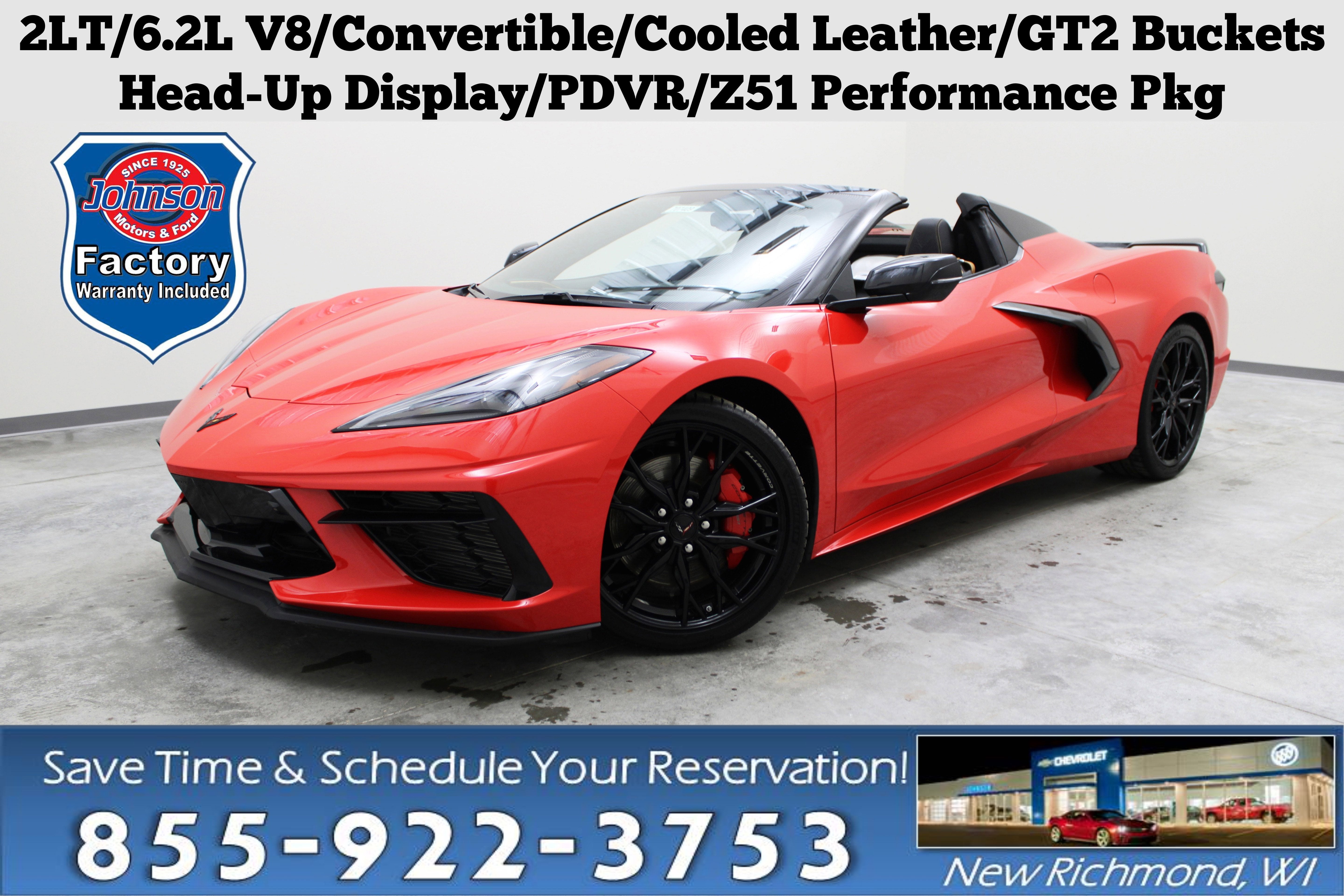 2023 Chevrolet Corvette Stingray 2LT Convertible RWD   