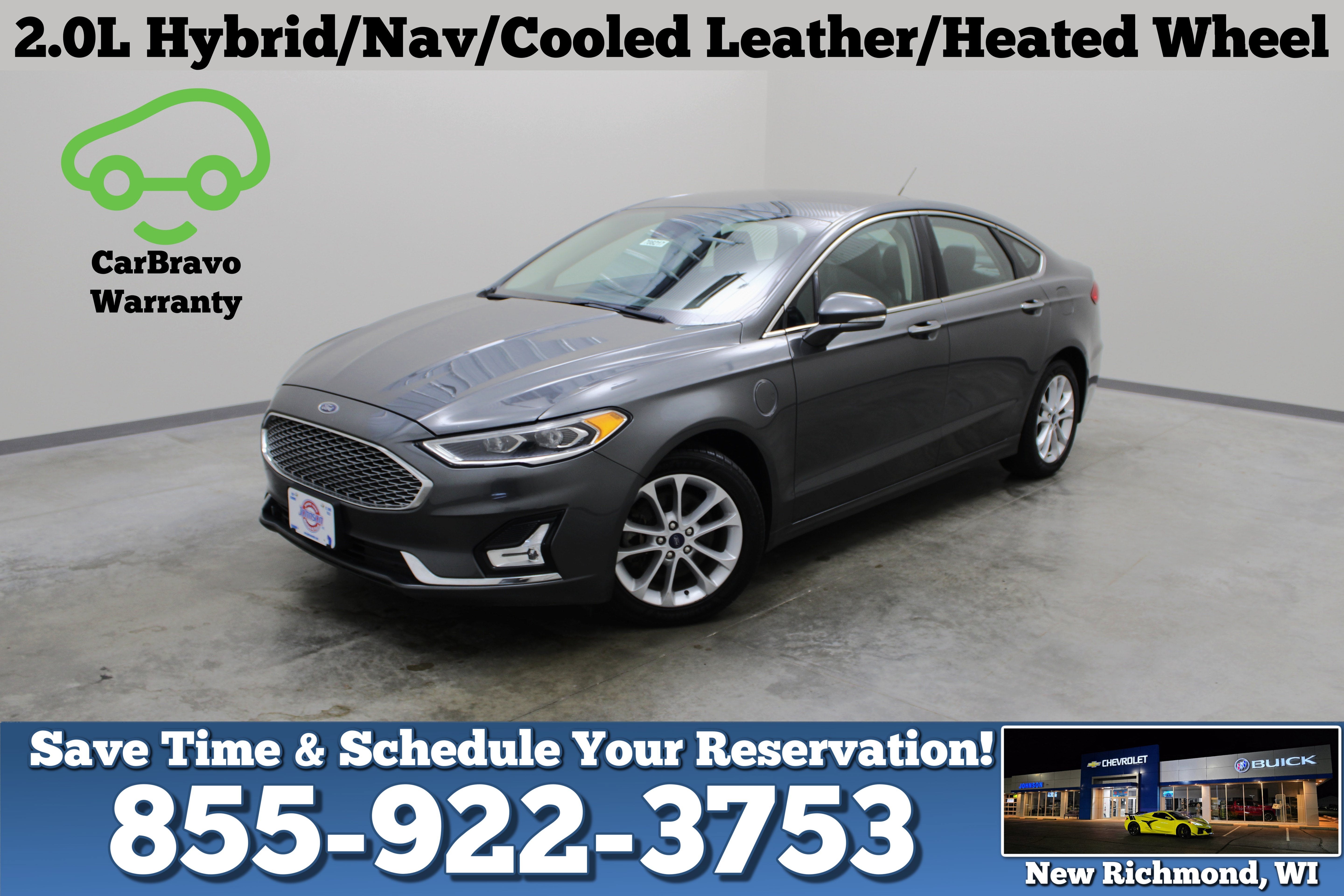 2020 Ford Fusion Energi Titanium FWD   