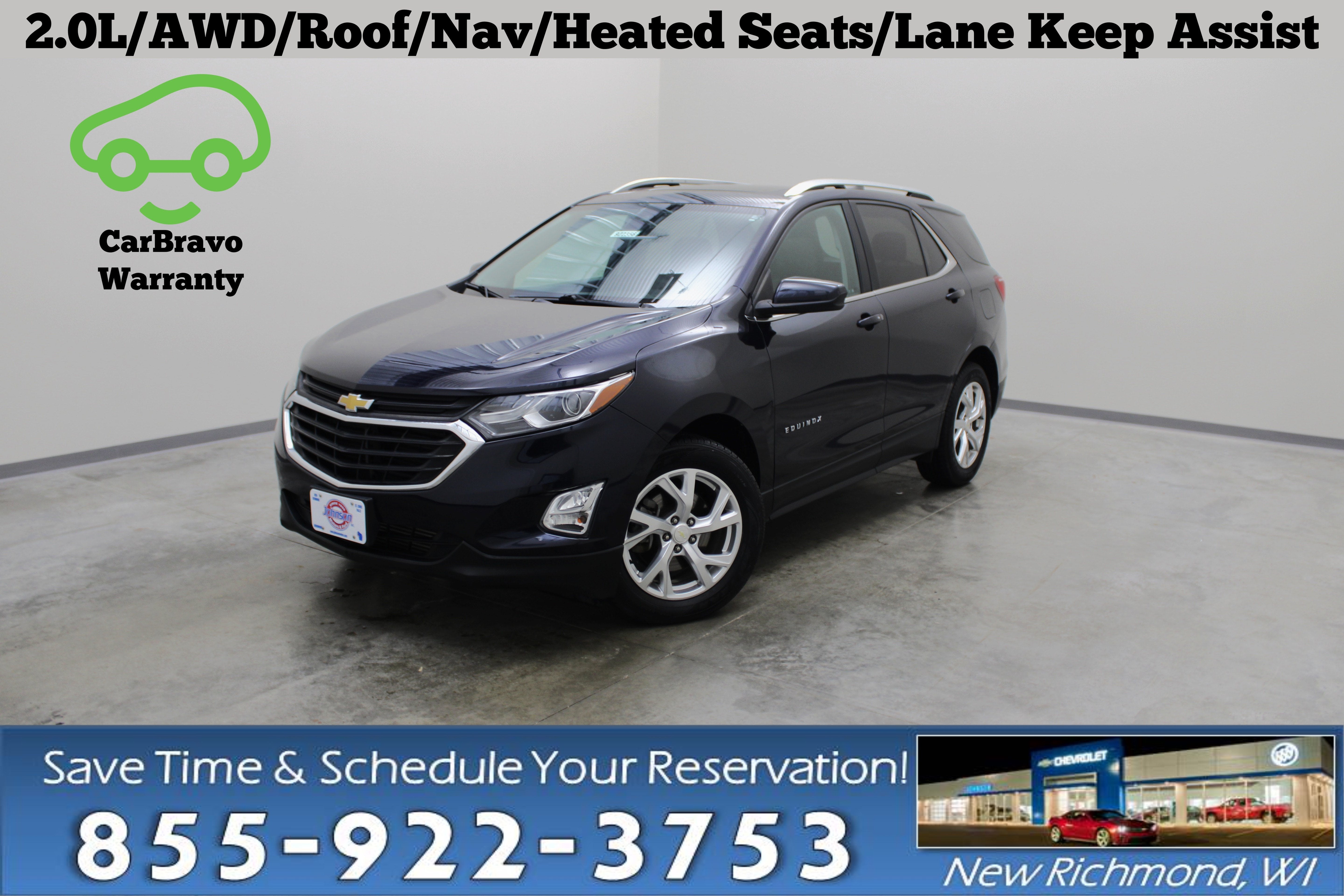 Midnight Blue Metallic 2020 Chevrolet Equinox SUV / Crossover Four-Wheel Drive Automatic