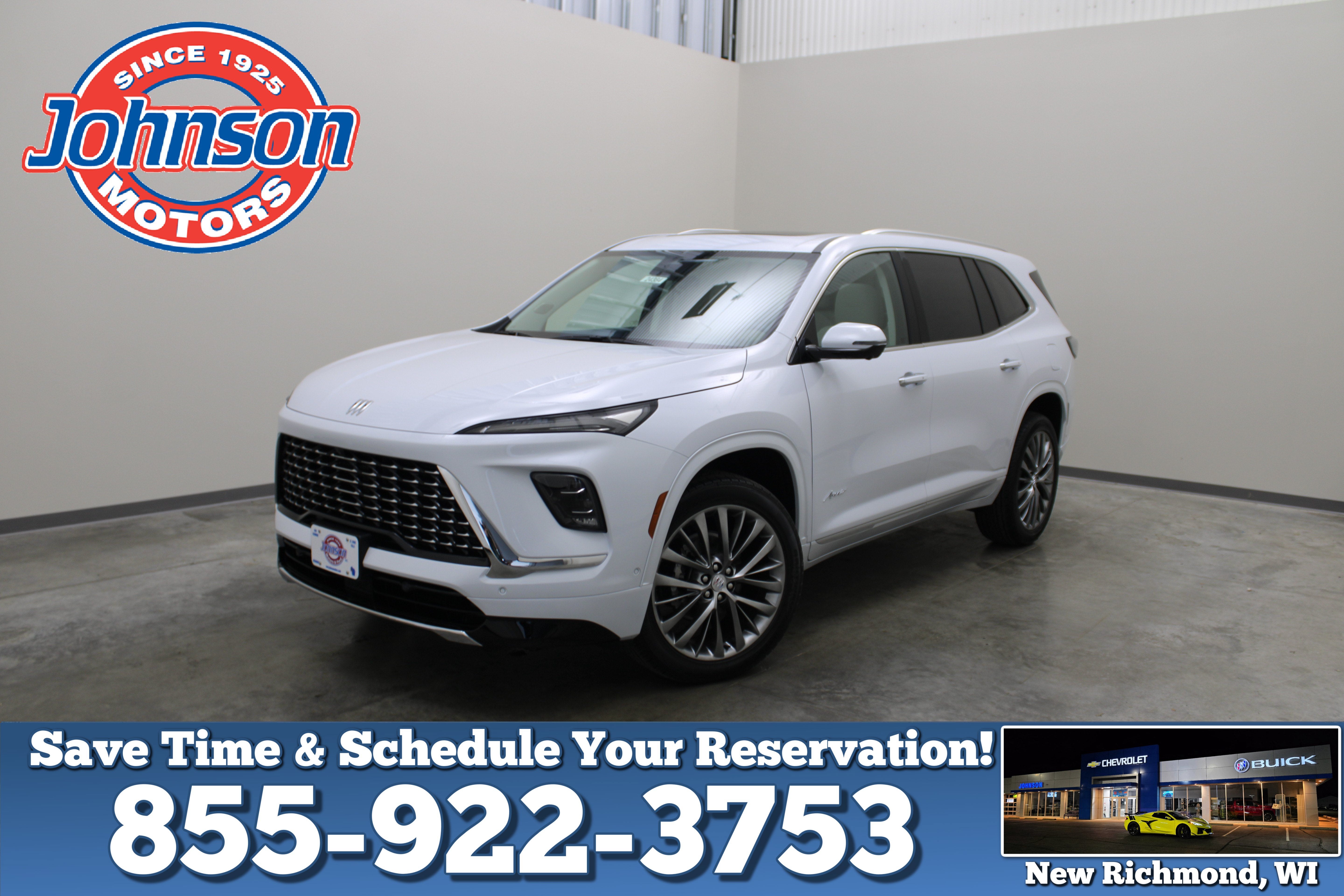 Iridescent White Tricoat 2026 Buick Enclave SUV / Crossover Four-Wheel Drive Automatic