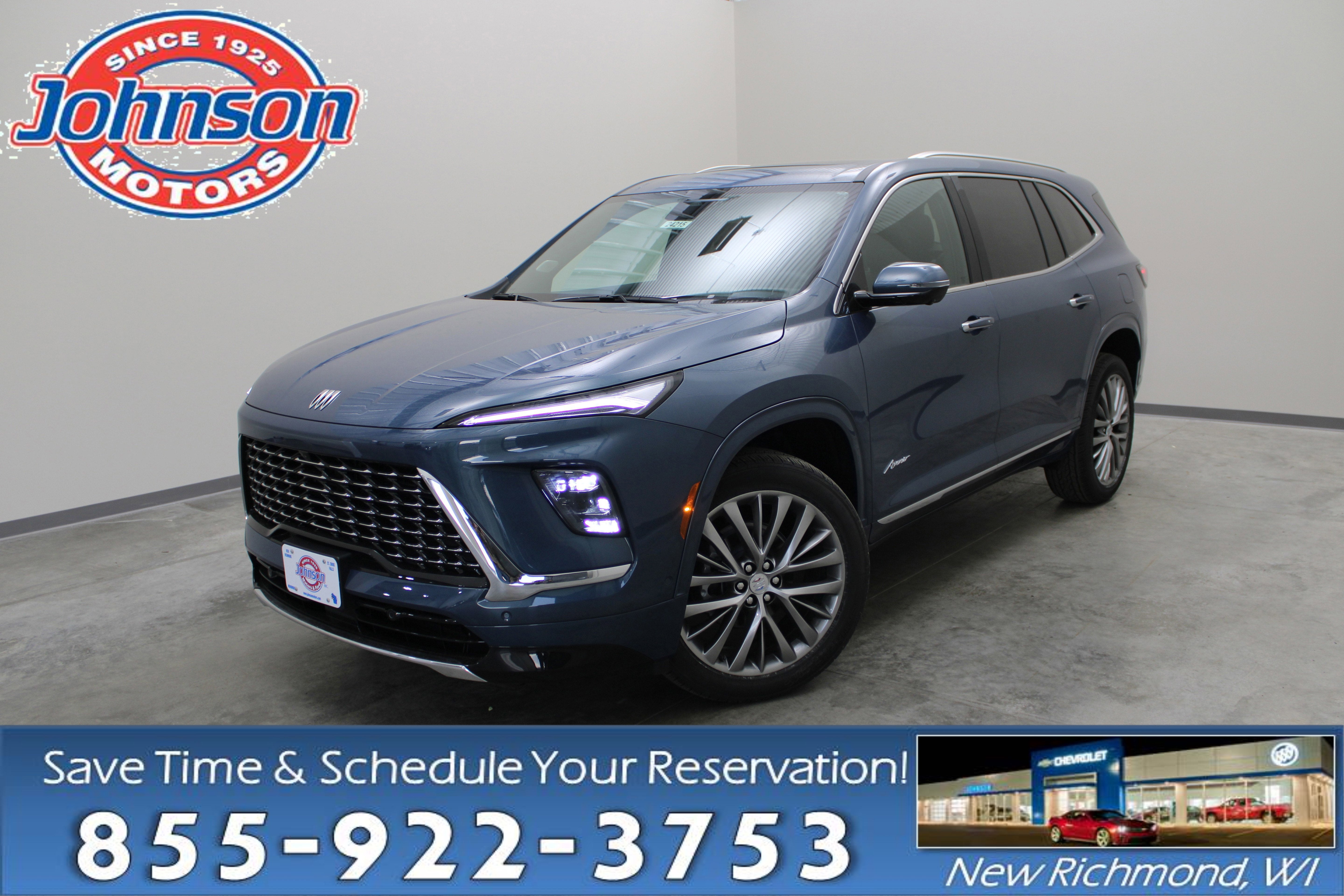 Ocean Blue Metallic 2026 Buick Enclave SUV / Crossover Four-Wheel Drive Automatic