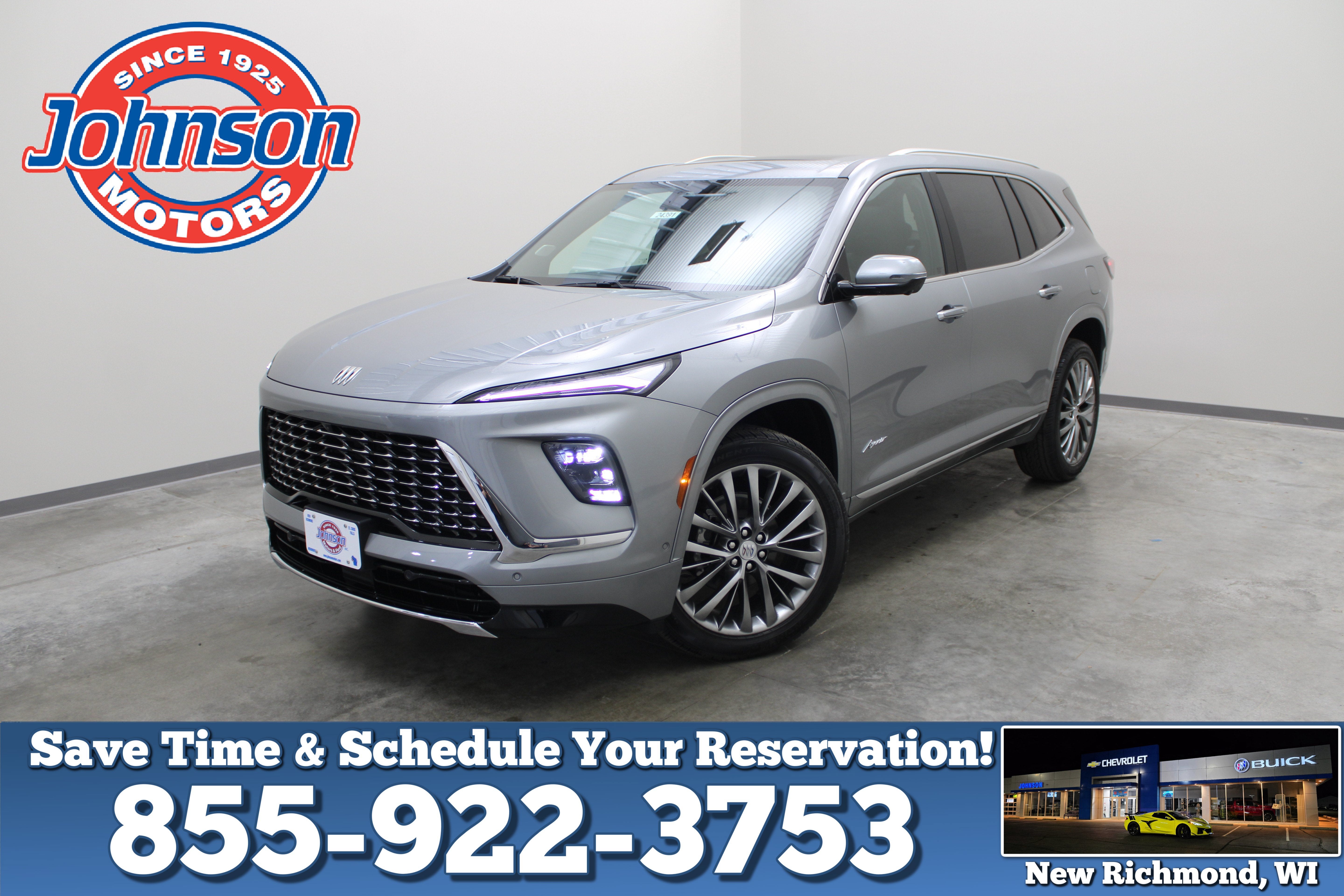 Moonstone Gray Metallic 2026 Buick Enclave SUV / Crossover Four-Wheel Drive Automatic