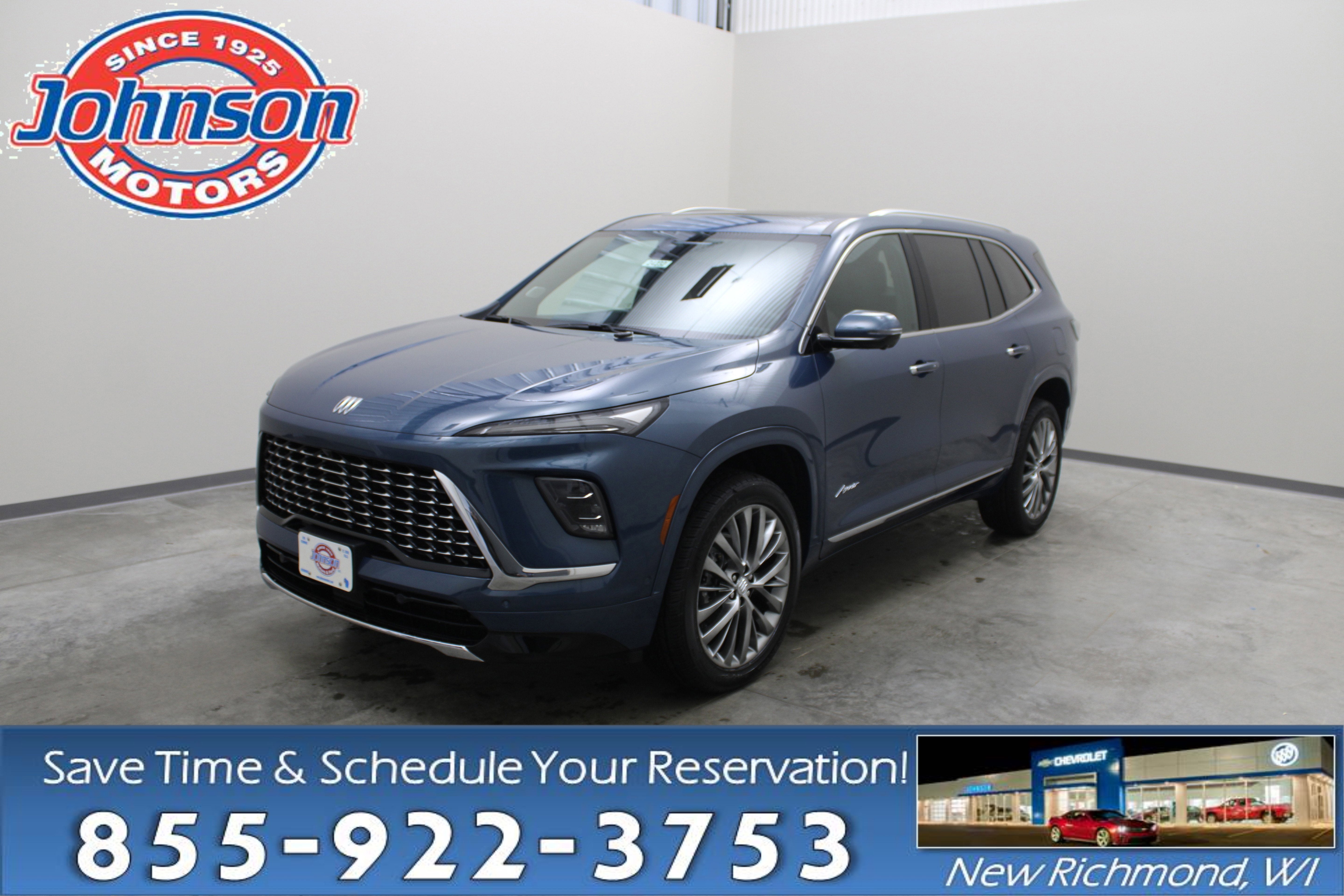 Ocean Blue Metallic 2026 Buick Enclave SUV / Crossover Four-Wheel Drive Automatic