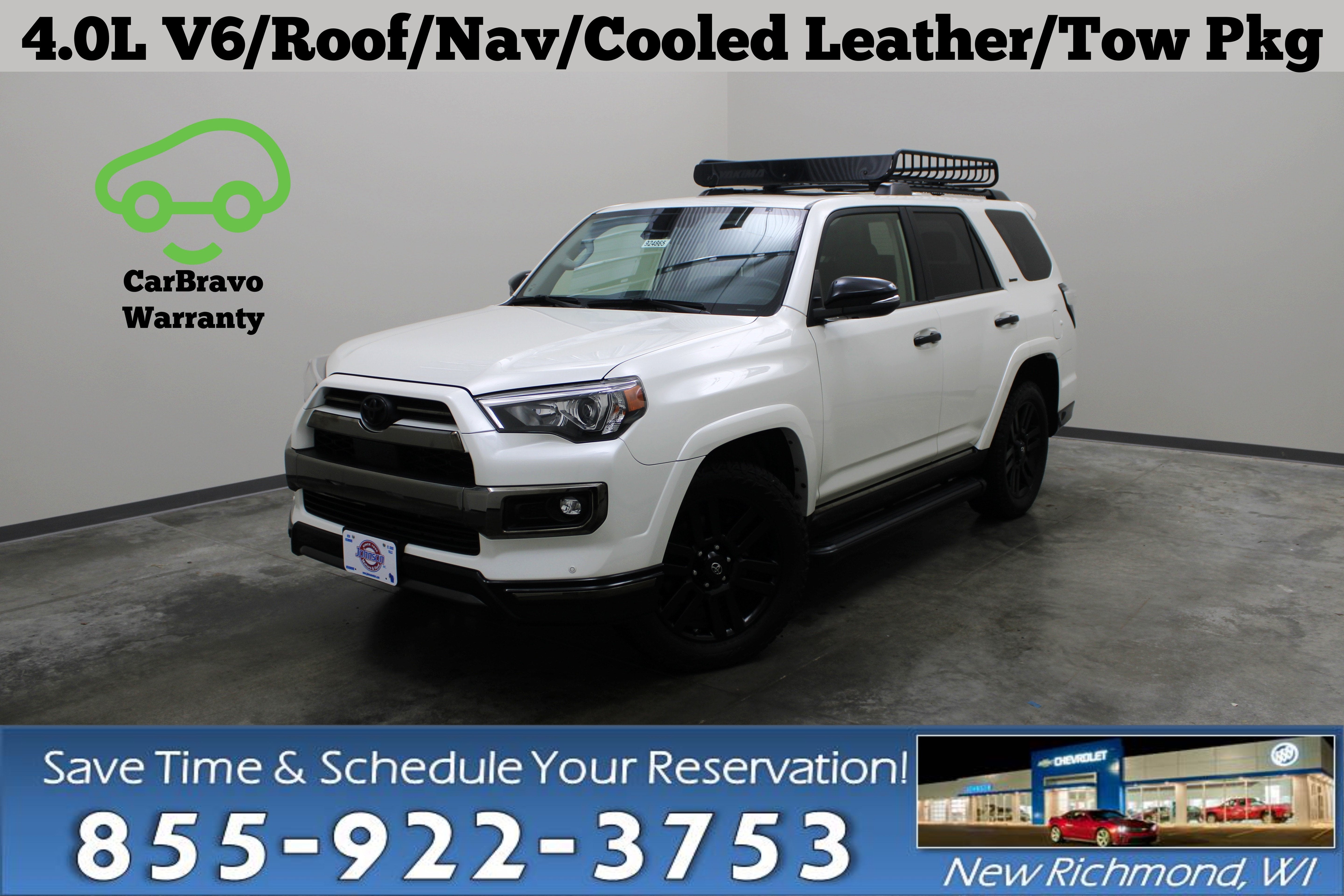 White 2021 Toyota 4Runner SUV / Crossover All-Wheel Drive Automatic