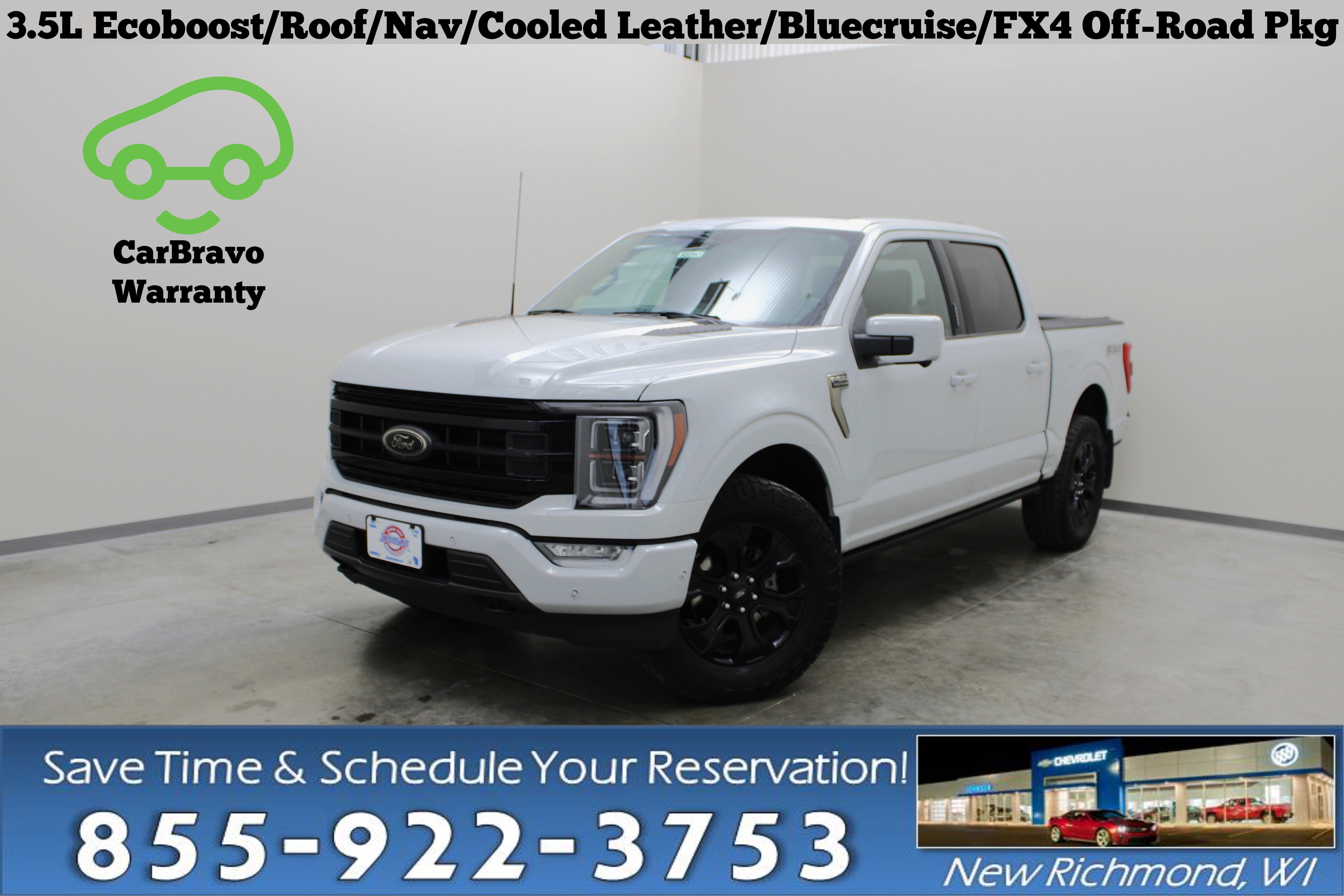 Gray 2023 Ford F-150 Pickup Truck Four-Wheel Drive Automatic