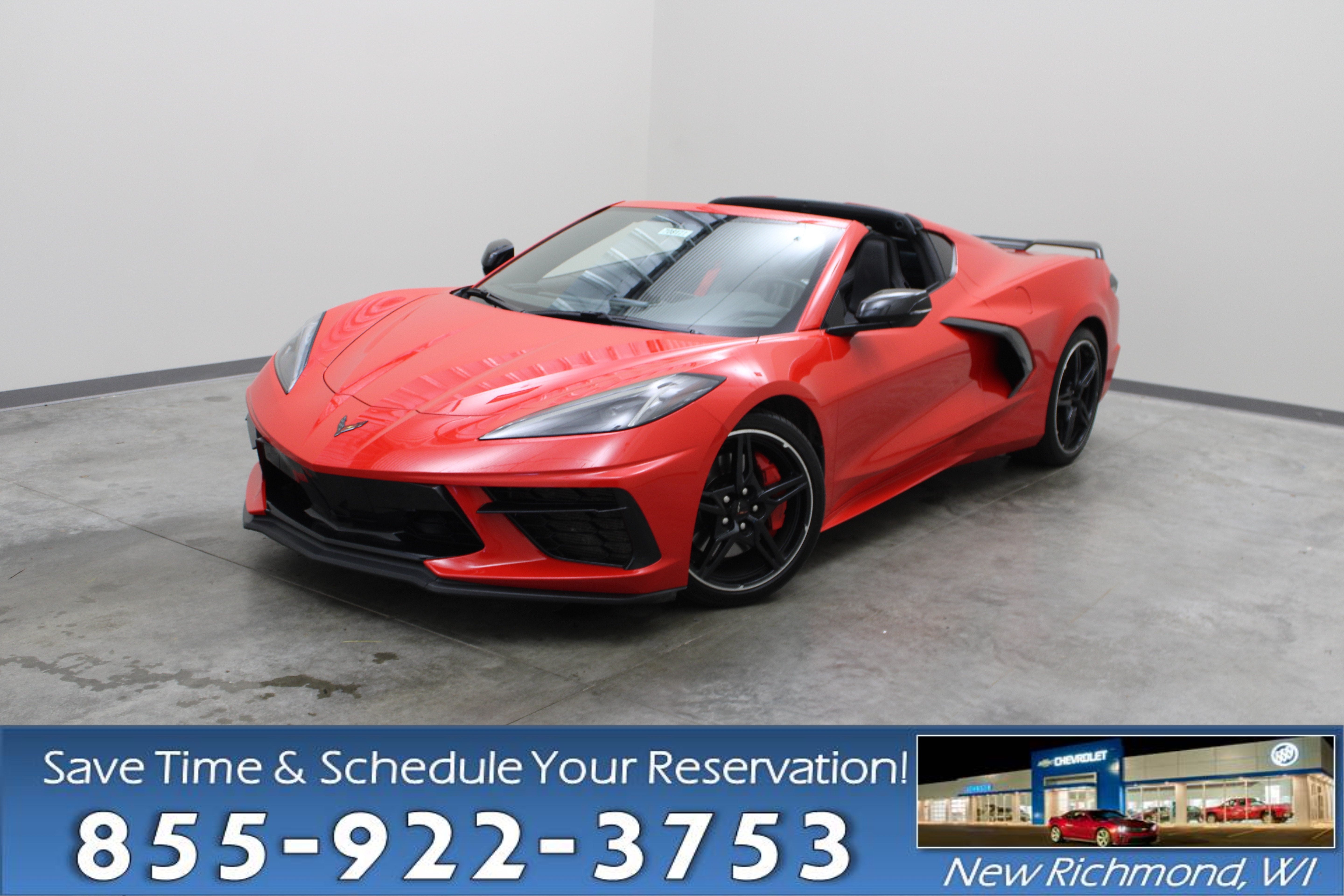Torch Red 2022 Chevrolet Corvette Coupe Rear-Wheel Drive Automatic