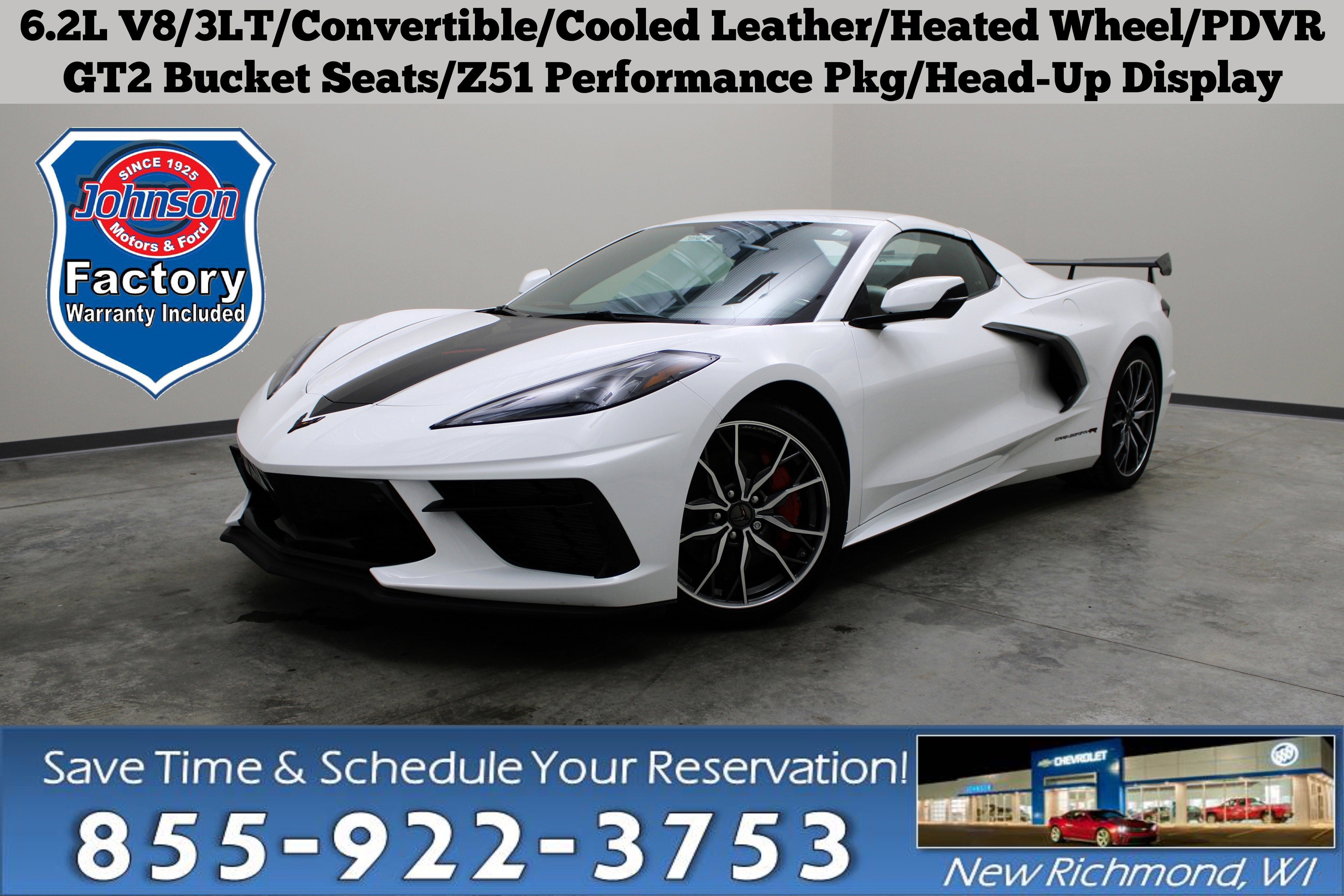  2023 Chevrolet Corvette Stingray 3LT Convertible RWD   