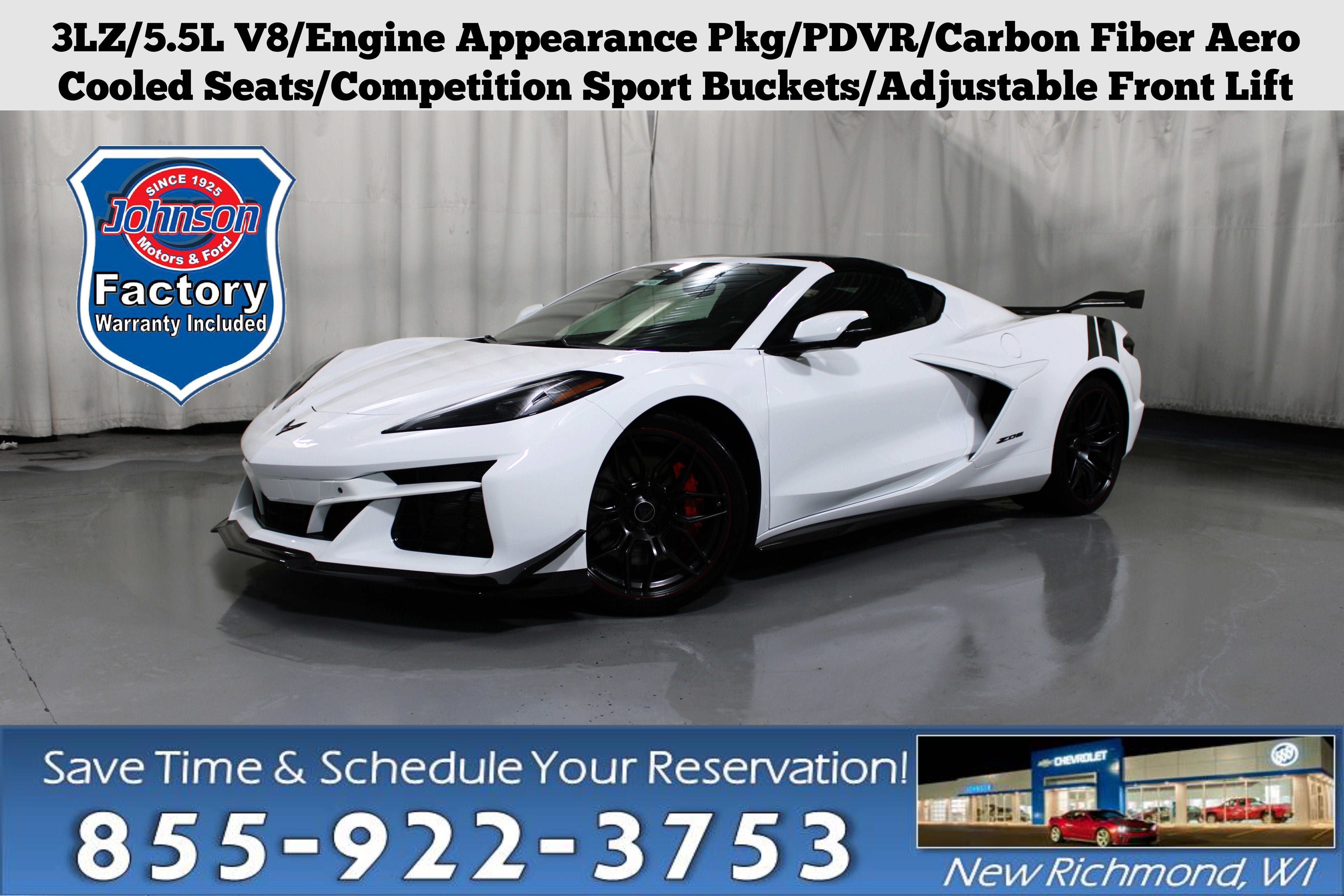  2024 Chevrolet Corvette Z06 3LZ Coupe RWD   