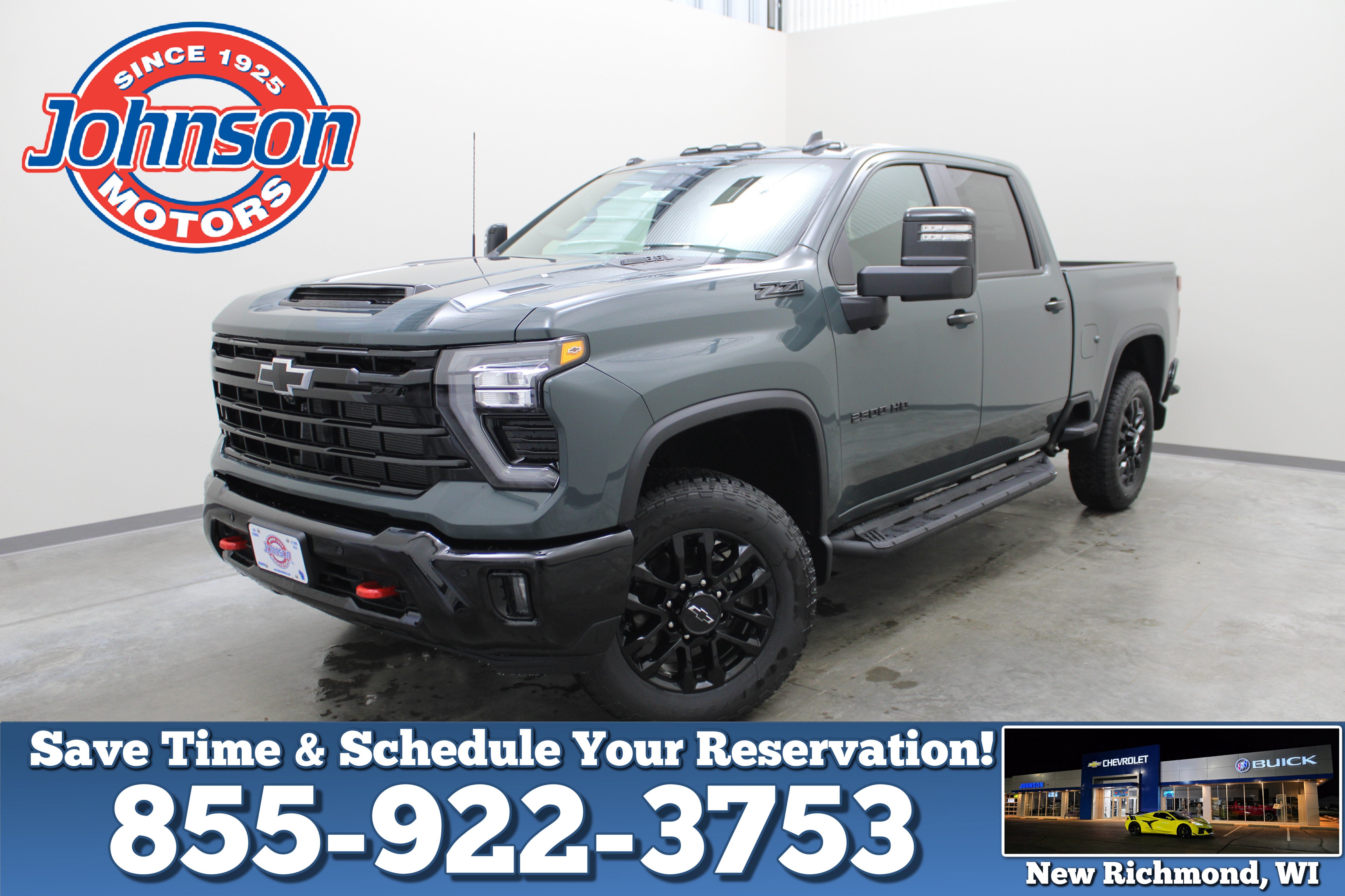 Cypress Gray 2026 Chevrolet Silverado 2500HD Pickup Truck Four-Wheel Drive Automatic