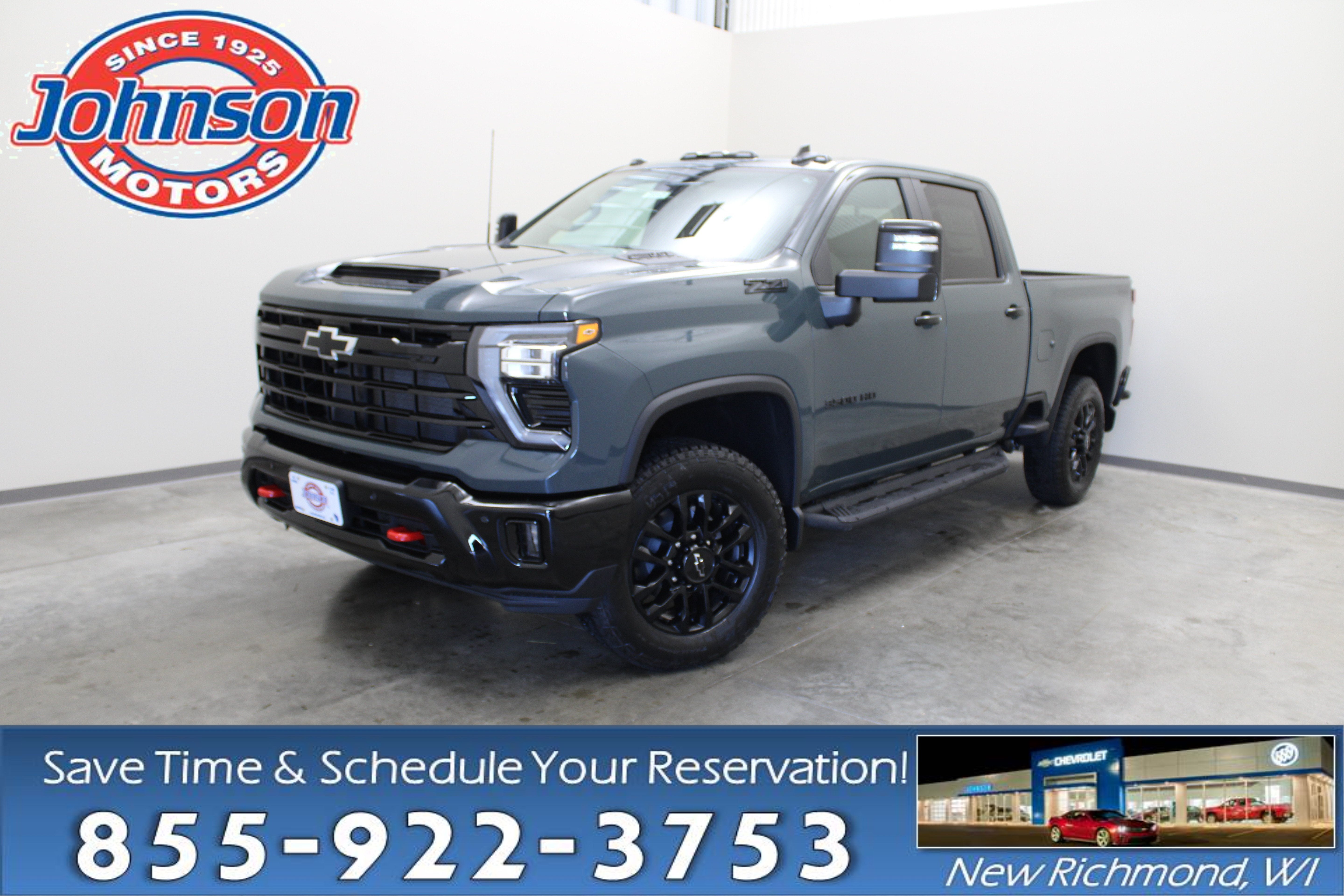 Cypress Gray 2026 Chevrolet Silverado 3500HD Pickup Truck Four-Wheel Drive Automatic