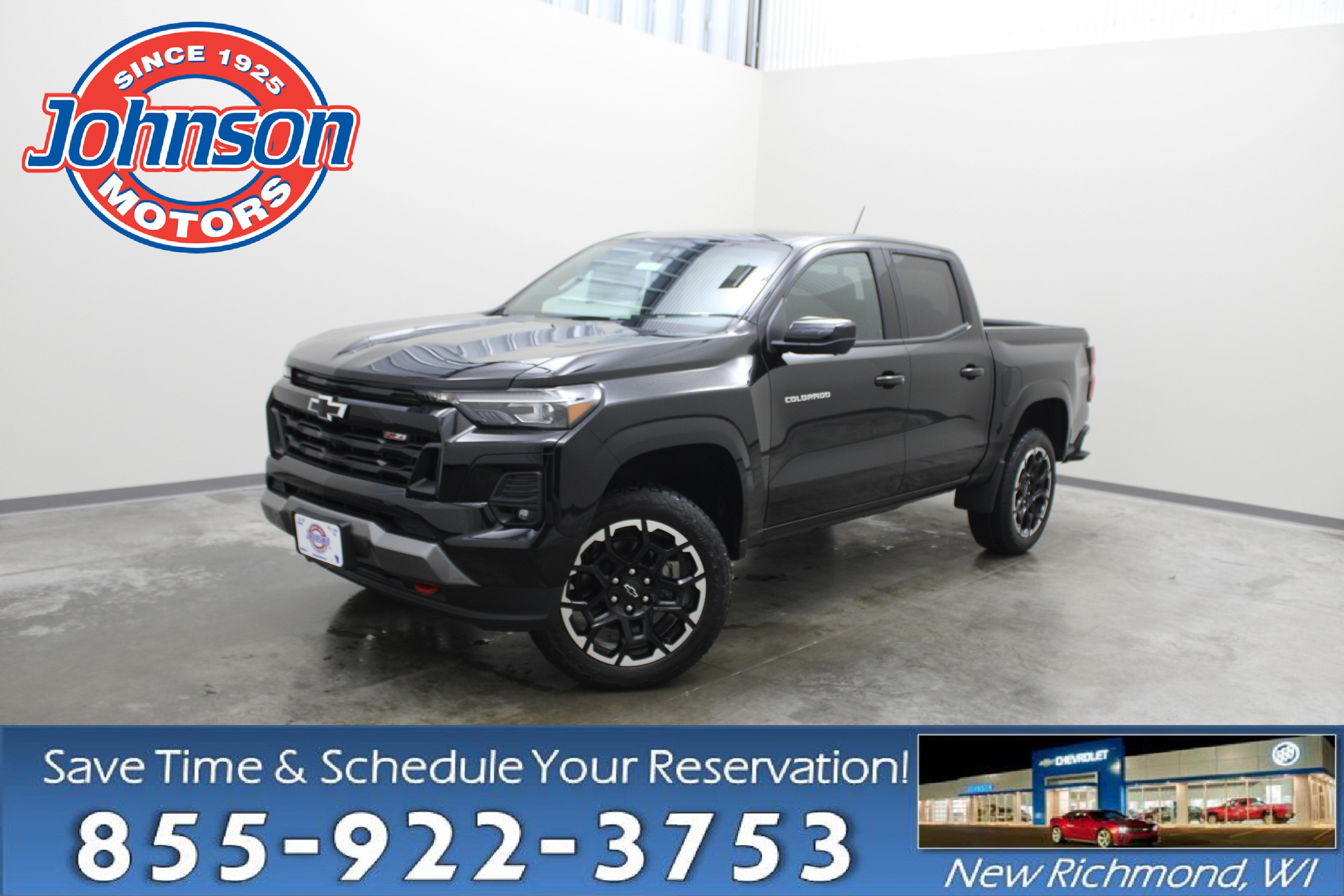 Black 2026 Chevrolet Colorado Pickup Truck Four-Wheel Drive Automatic