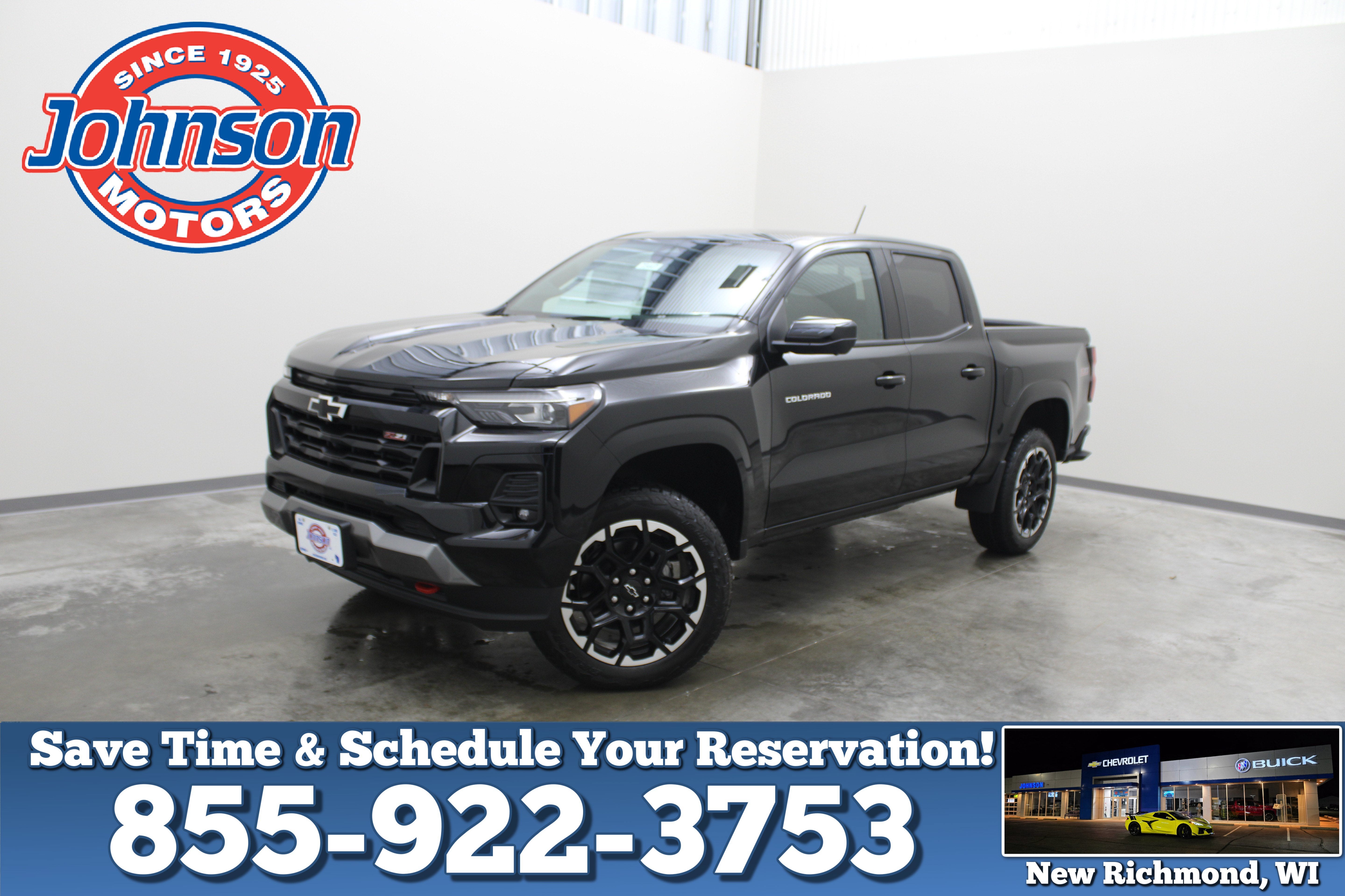 Black 2026 Chevrolet Colorado Pickup Truck Four-Wheel Drive Automatic