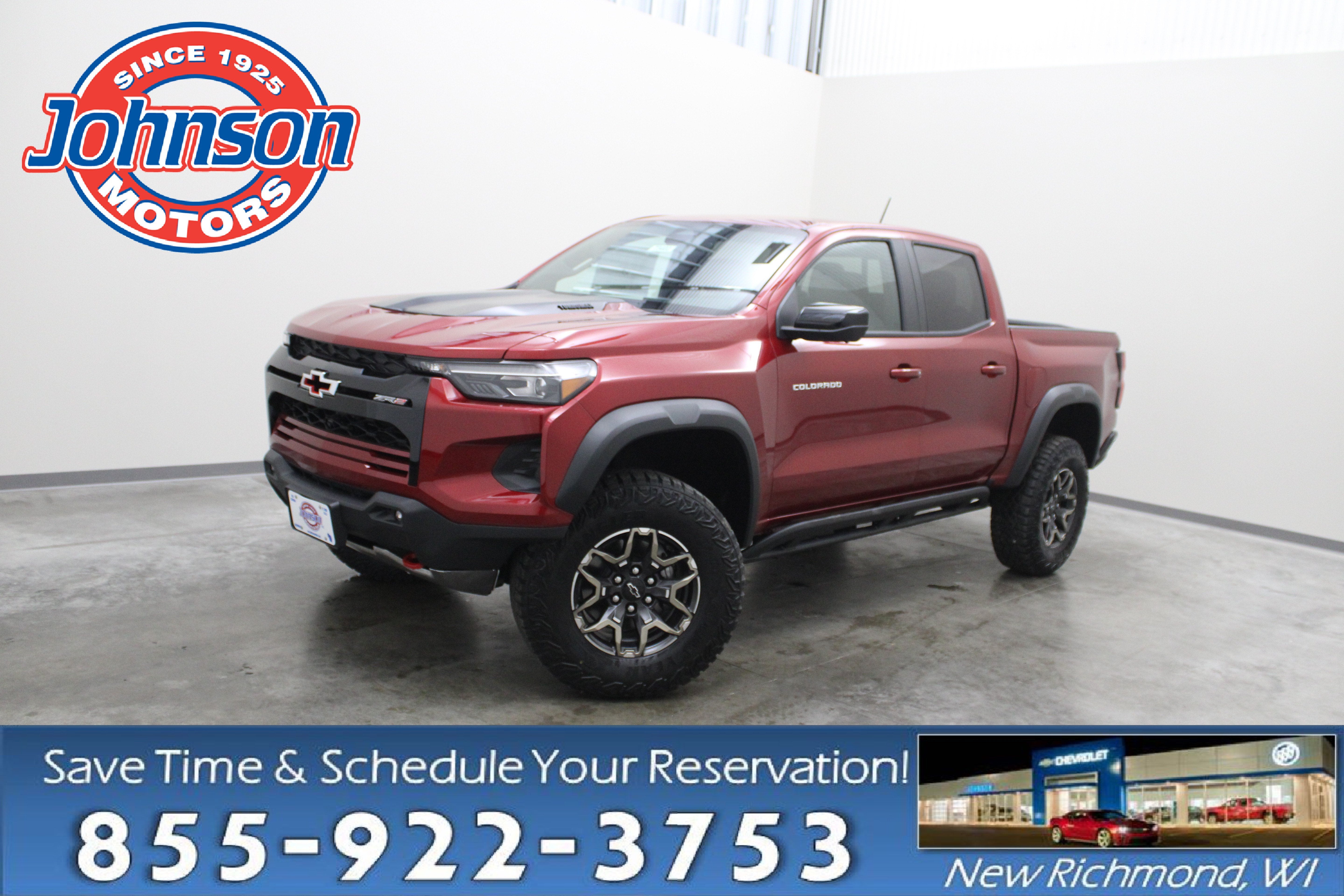 Radiant Red Tintcoat 2026 Chevrolet Colorado Pickup Truck Four-Wheel Drive Automatic
