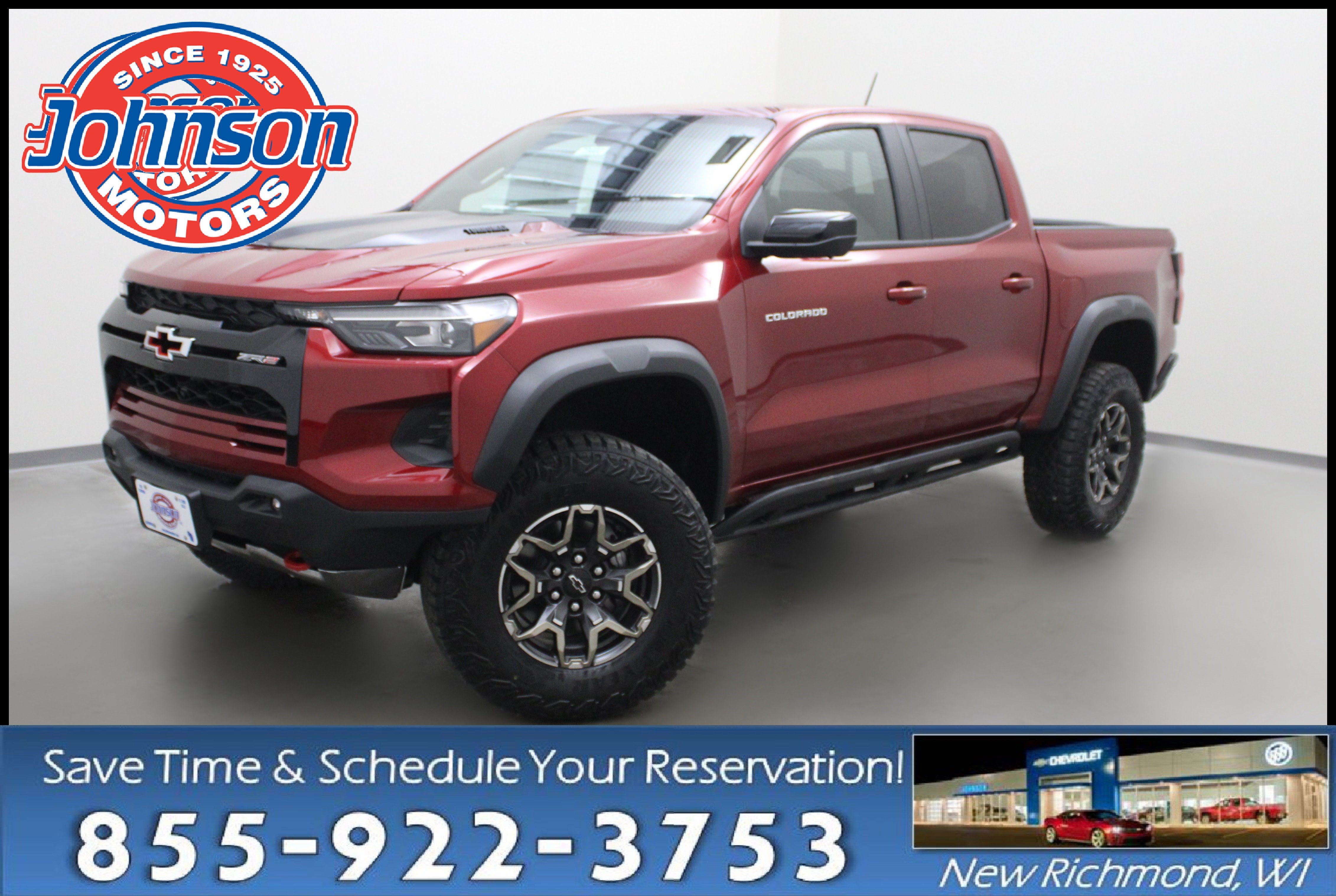 Radiant Red Tintcoat 2026 Chevrolet Colorado Pickup Truck Four-Wheel Drive Automatic