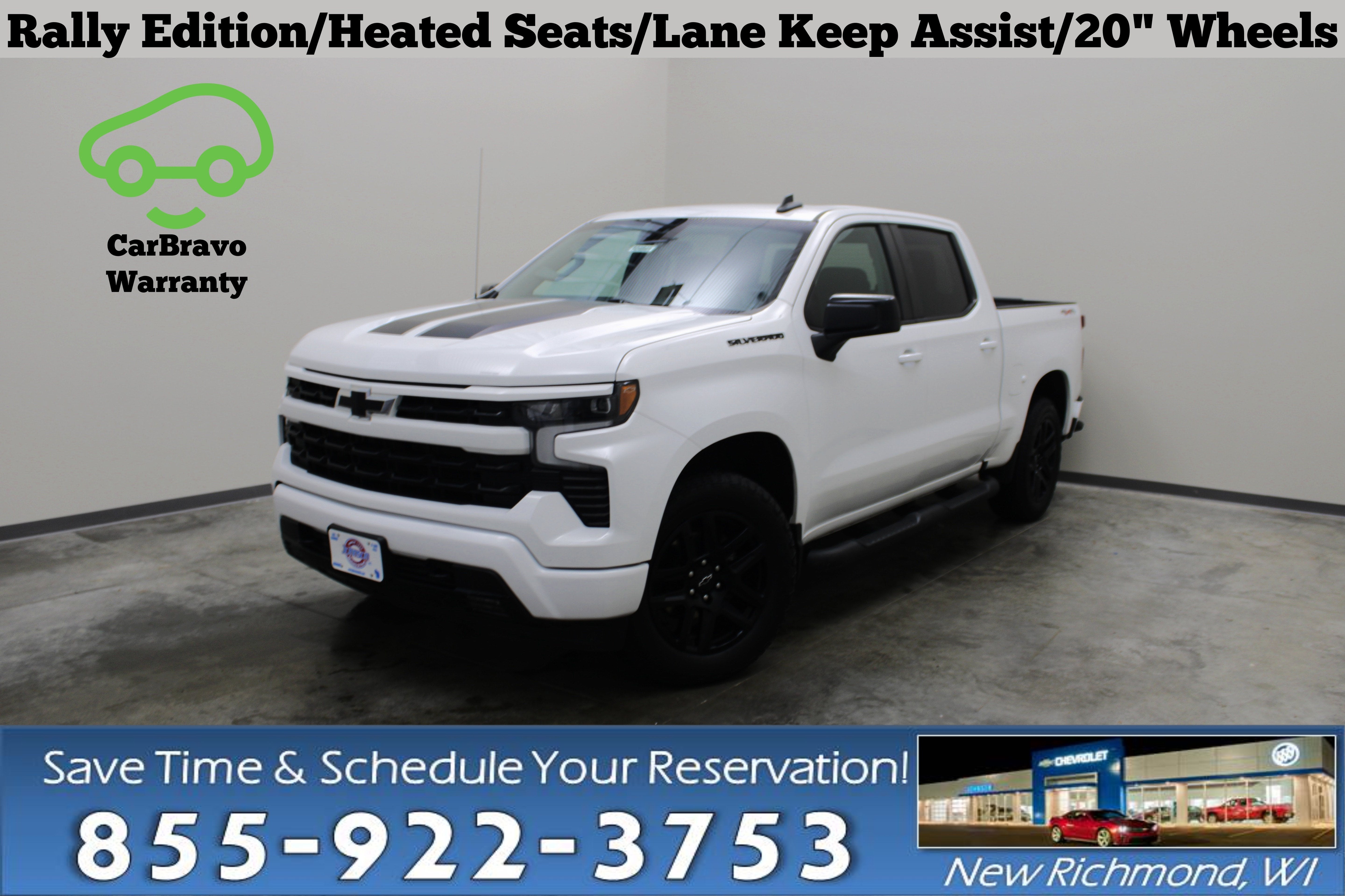 2023 Chevrolet Silverado 1500 Blanco (Summit White) Camioneta Todo terreno Automática