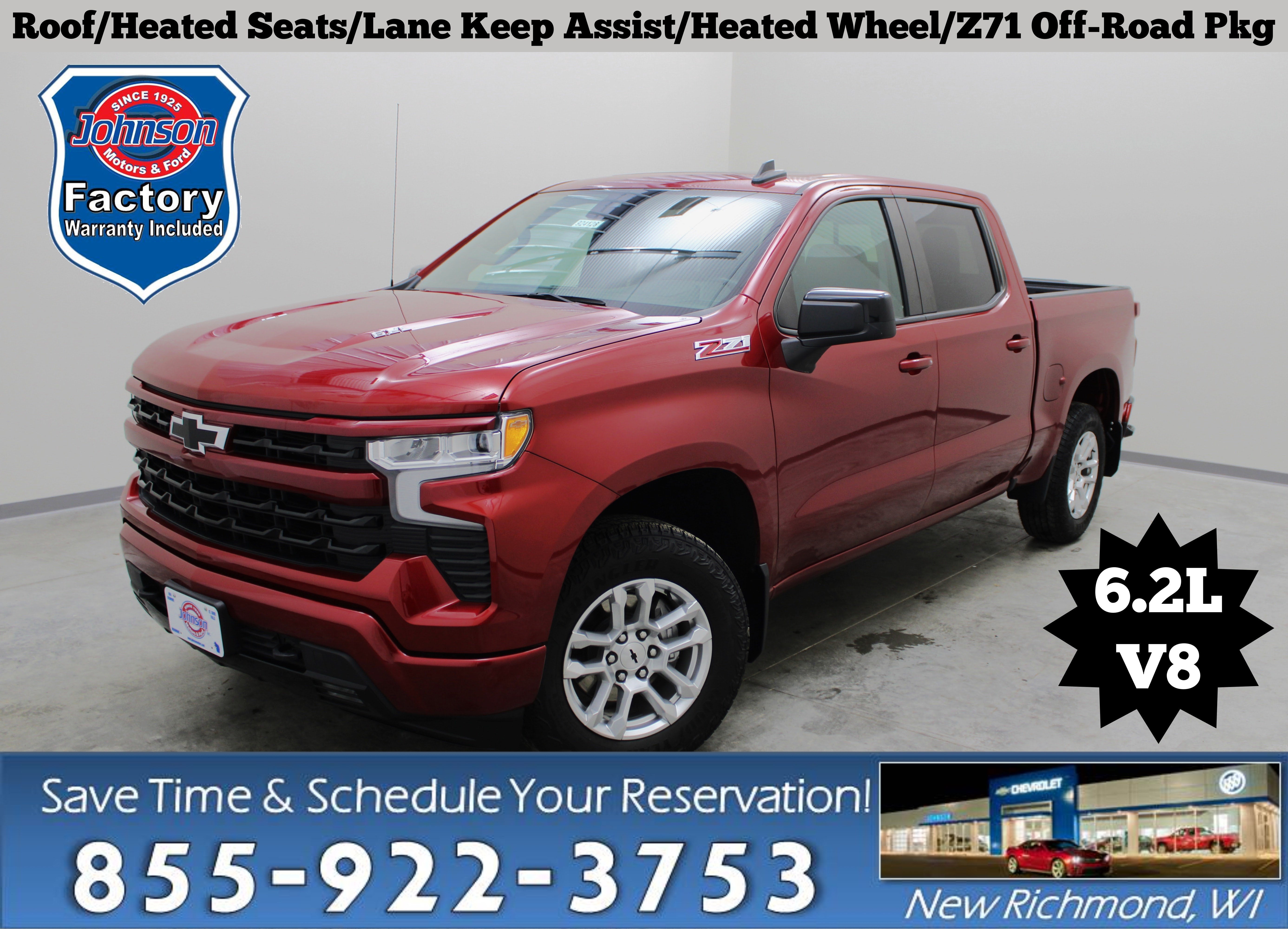  2024 Chevrolet Silverado 1500 RST Crew Cab 4WD   