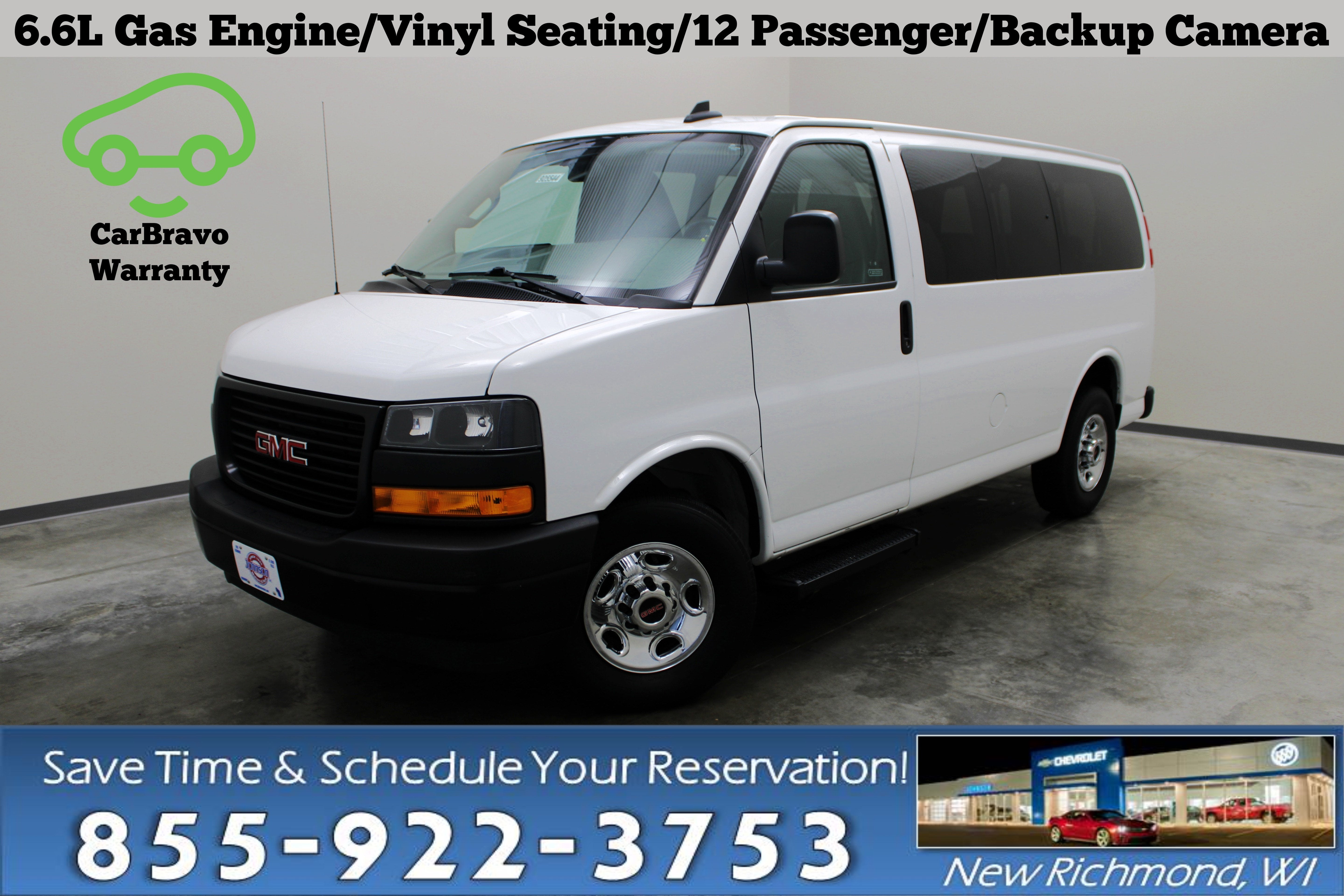Summit White 2021 GMC Savana Van Rear-Wheel Drive Automatic