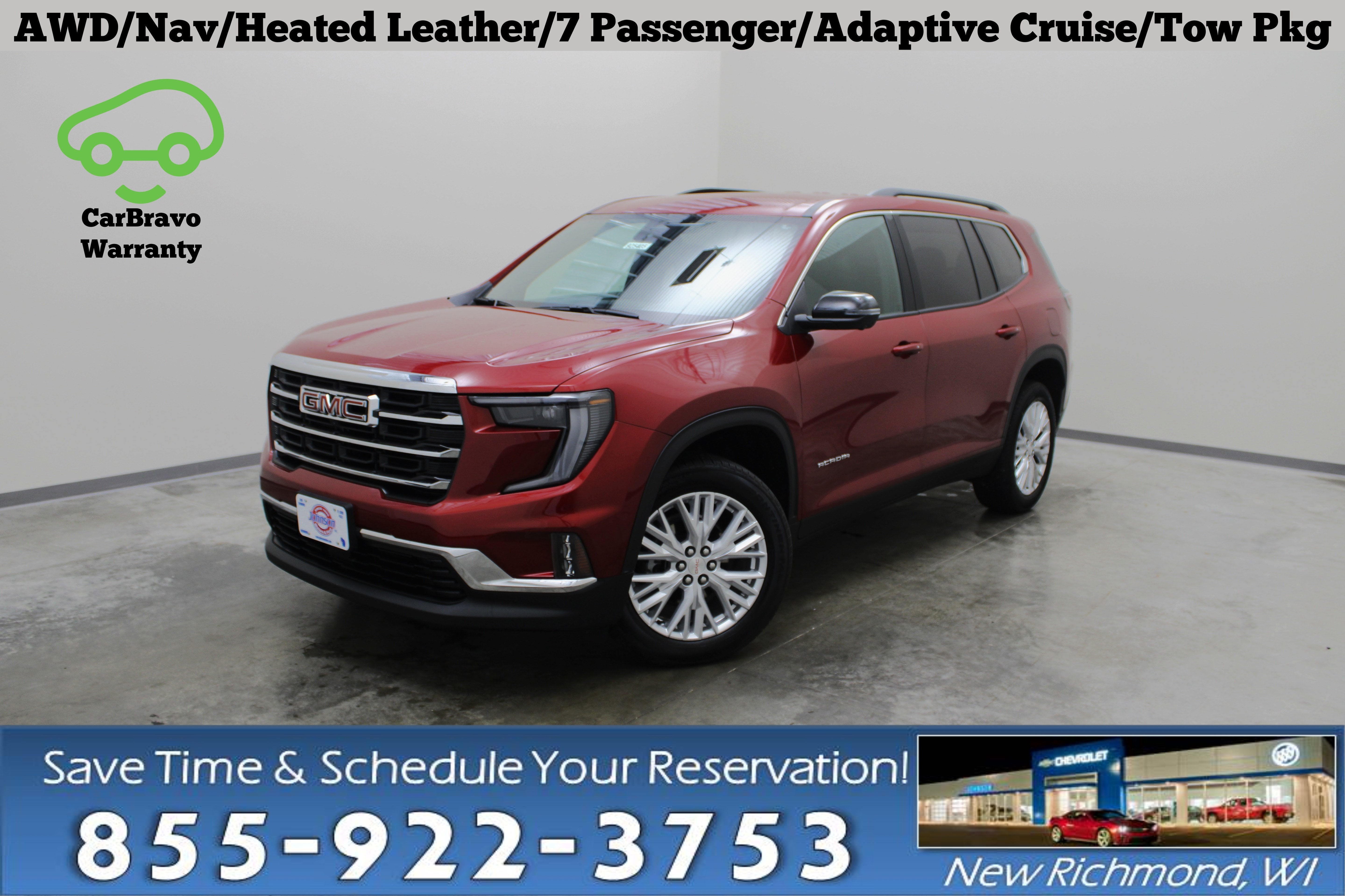 Volcanic Red Tintcoat 2026 GMC Acadia SUV / Crossover Four-Wheel Drive Automatic