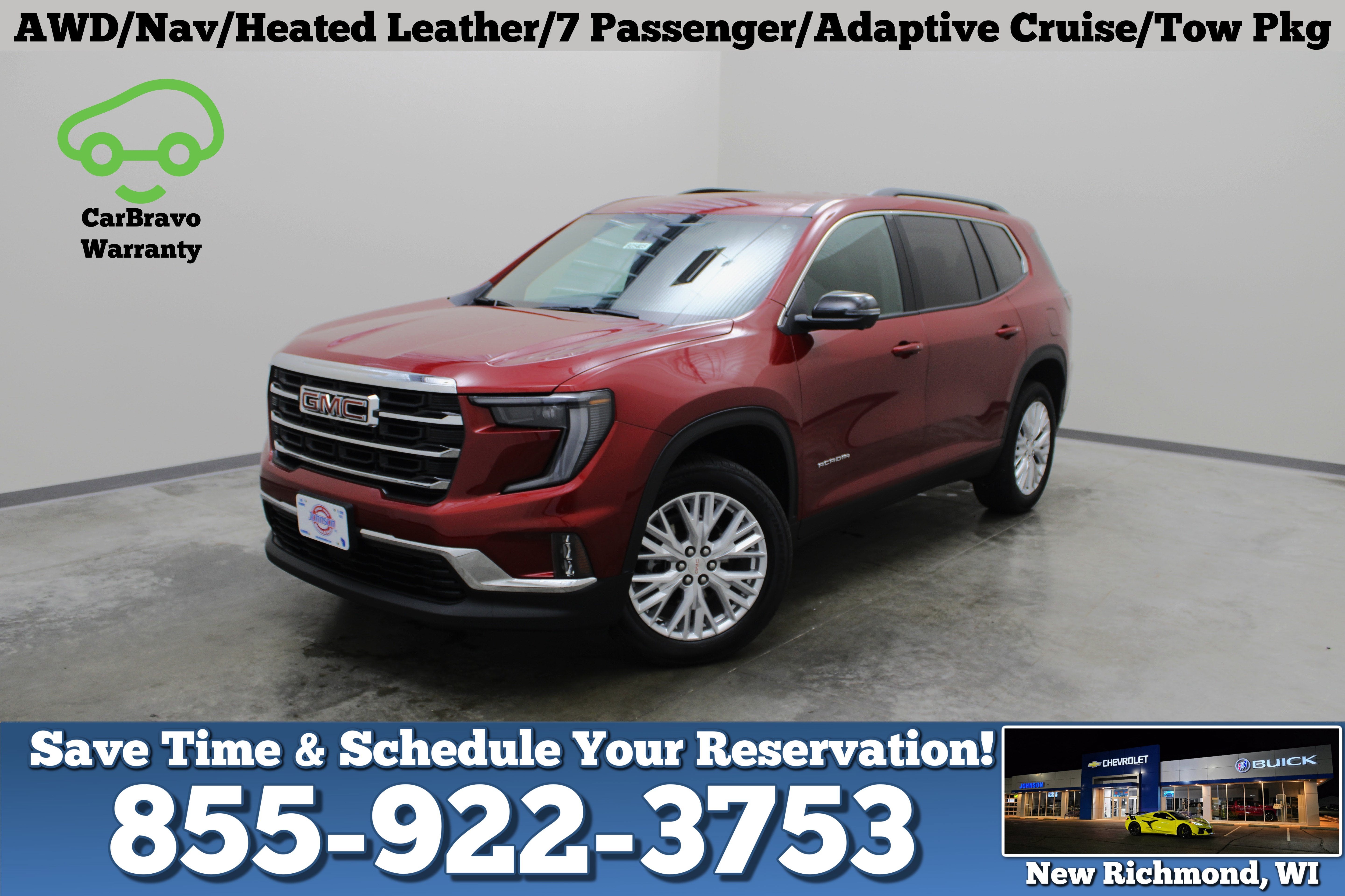 Volcanic Red Tintcoat 2026 GMC Acadia SUV / Crossover Four-Wheel Drive Automatic