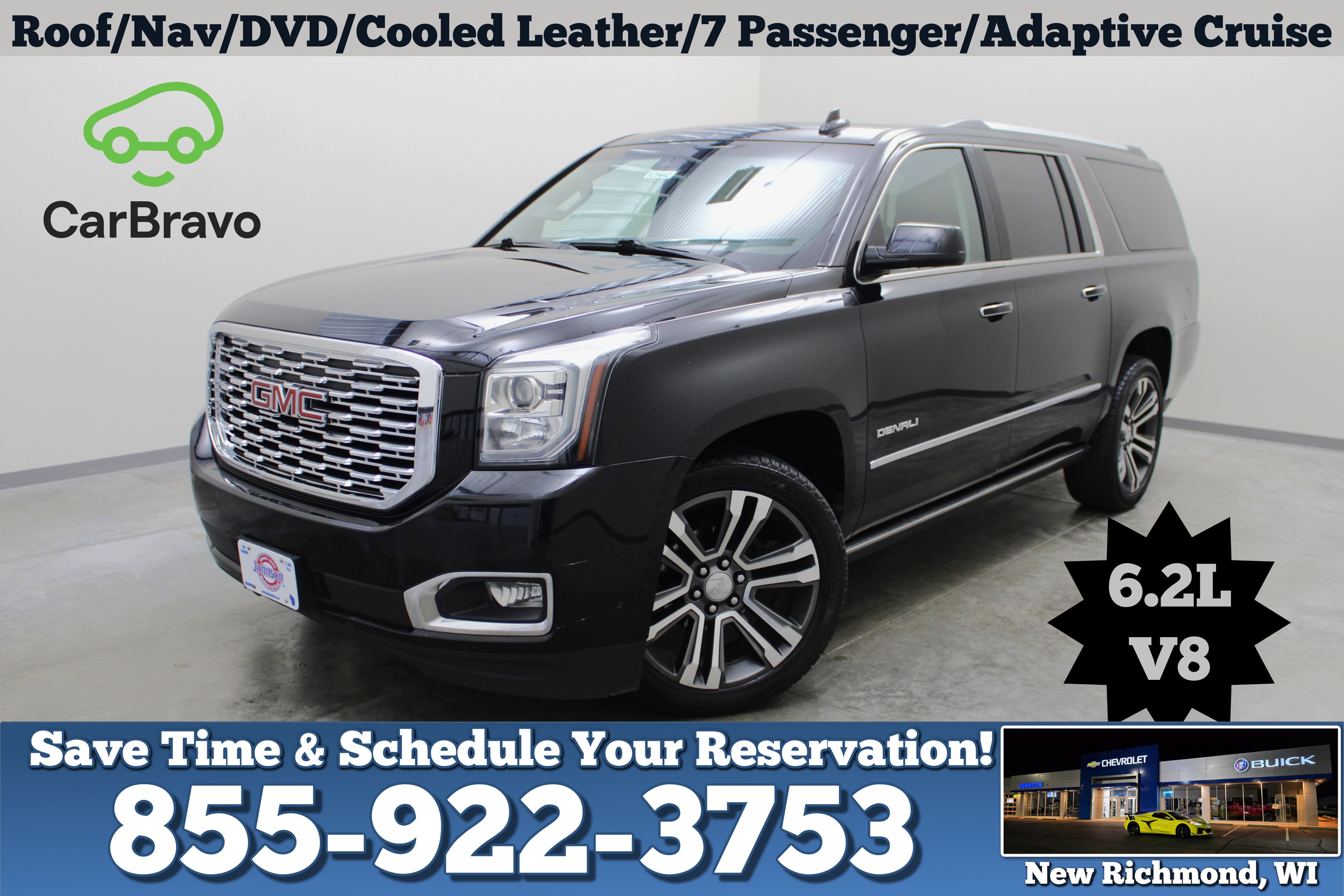 Onyx Black 2020 GMC Yukon XL SUV / Crossover Four-Wheel Drive Automatic