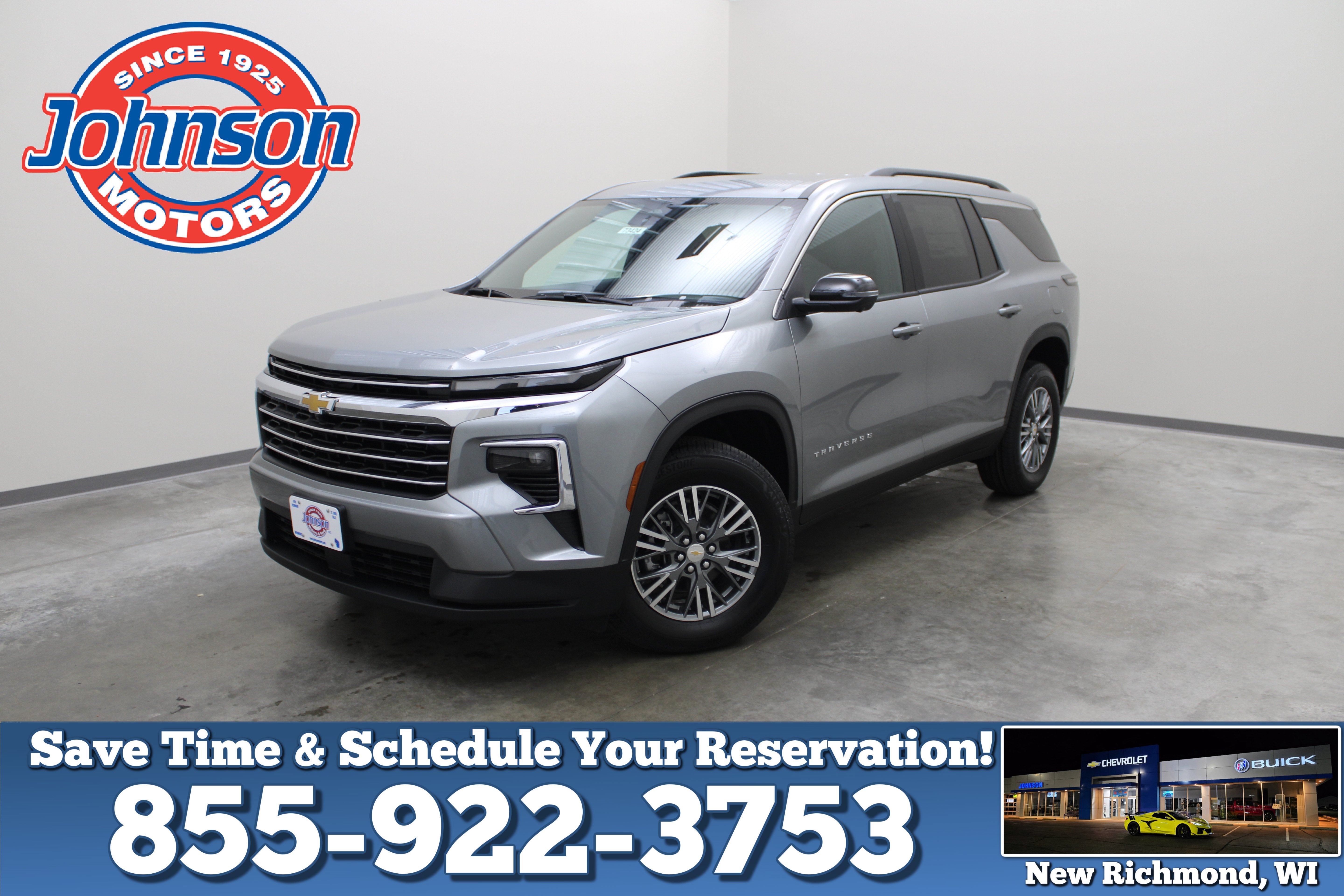 Sterling Gray Metallic 2027 Chevrolet Traverse SUV / Crossover Four-Wheel Drive Automatic