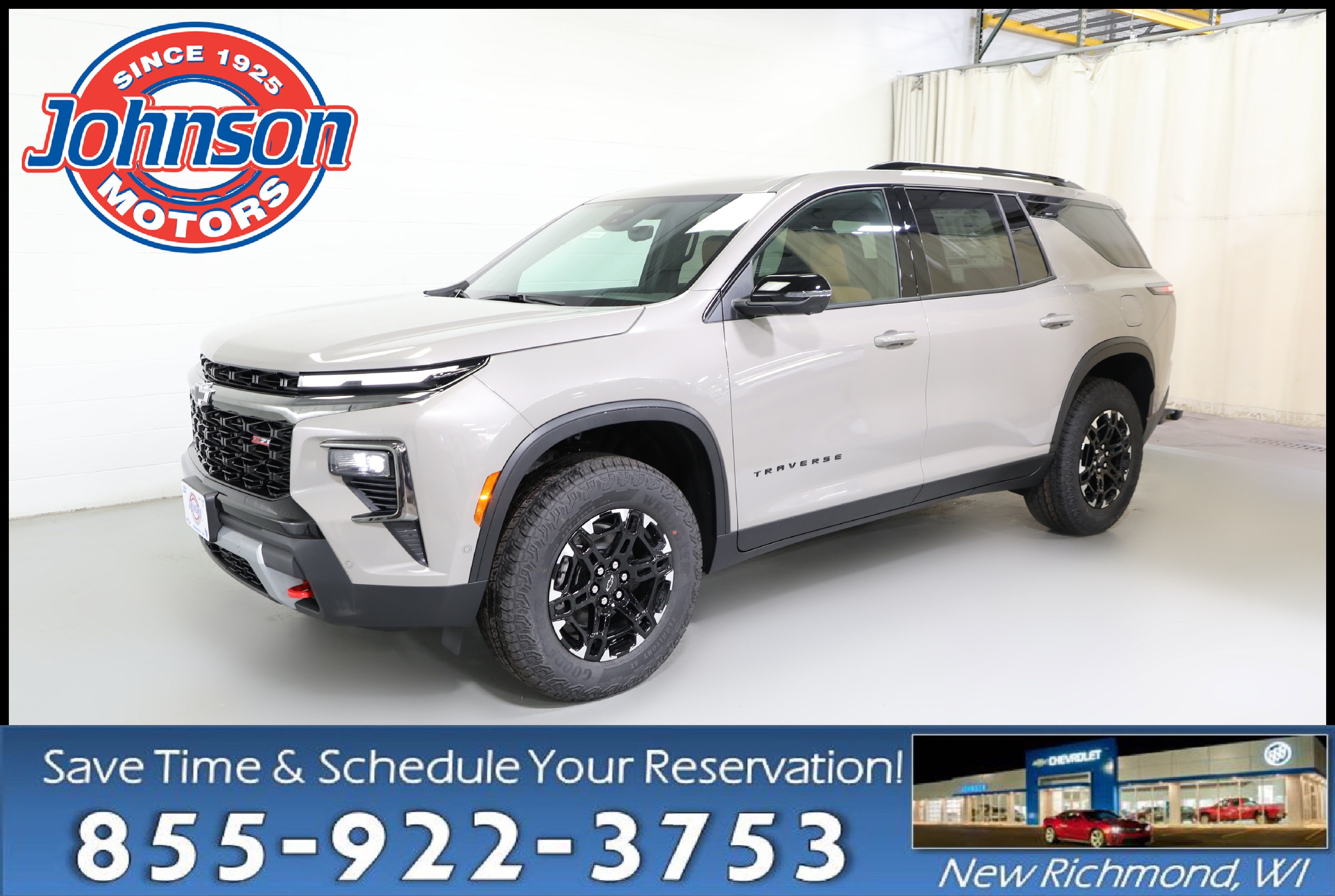 Sandstone Gray 2027 Chevrolet Traverse SUV / Crossover Four-Wheel Drive Automatic