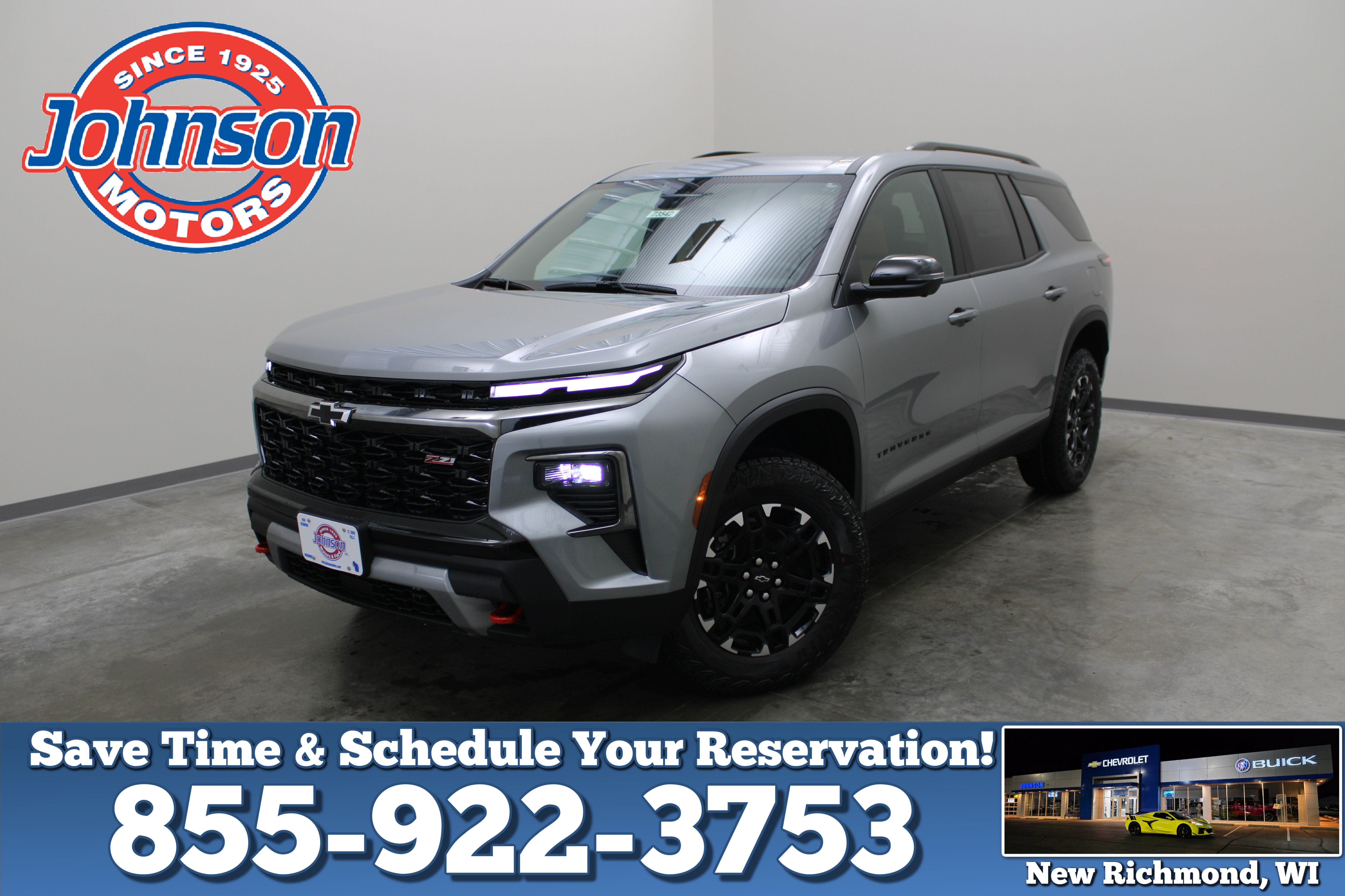 Sterling Gray Metallic 2027 Chevrolet Traverse SUV / Crossover Four-Wheel Drive Automatic