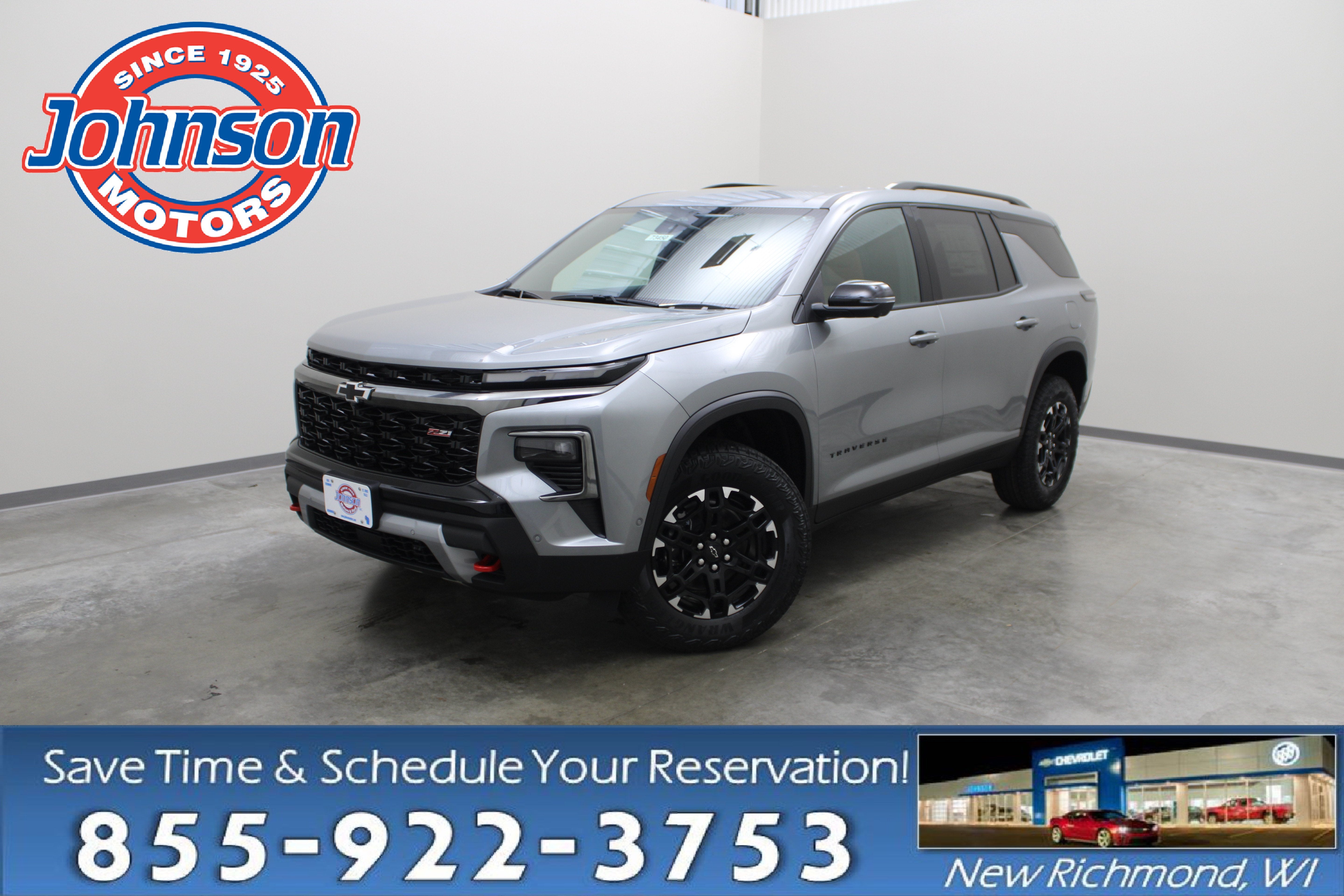 Sterling Gray Metallic 2027 Chevrolet Traverse SUV / Crossover Four-Wheel Drive Automatic