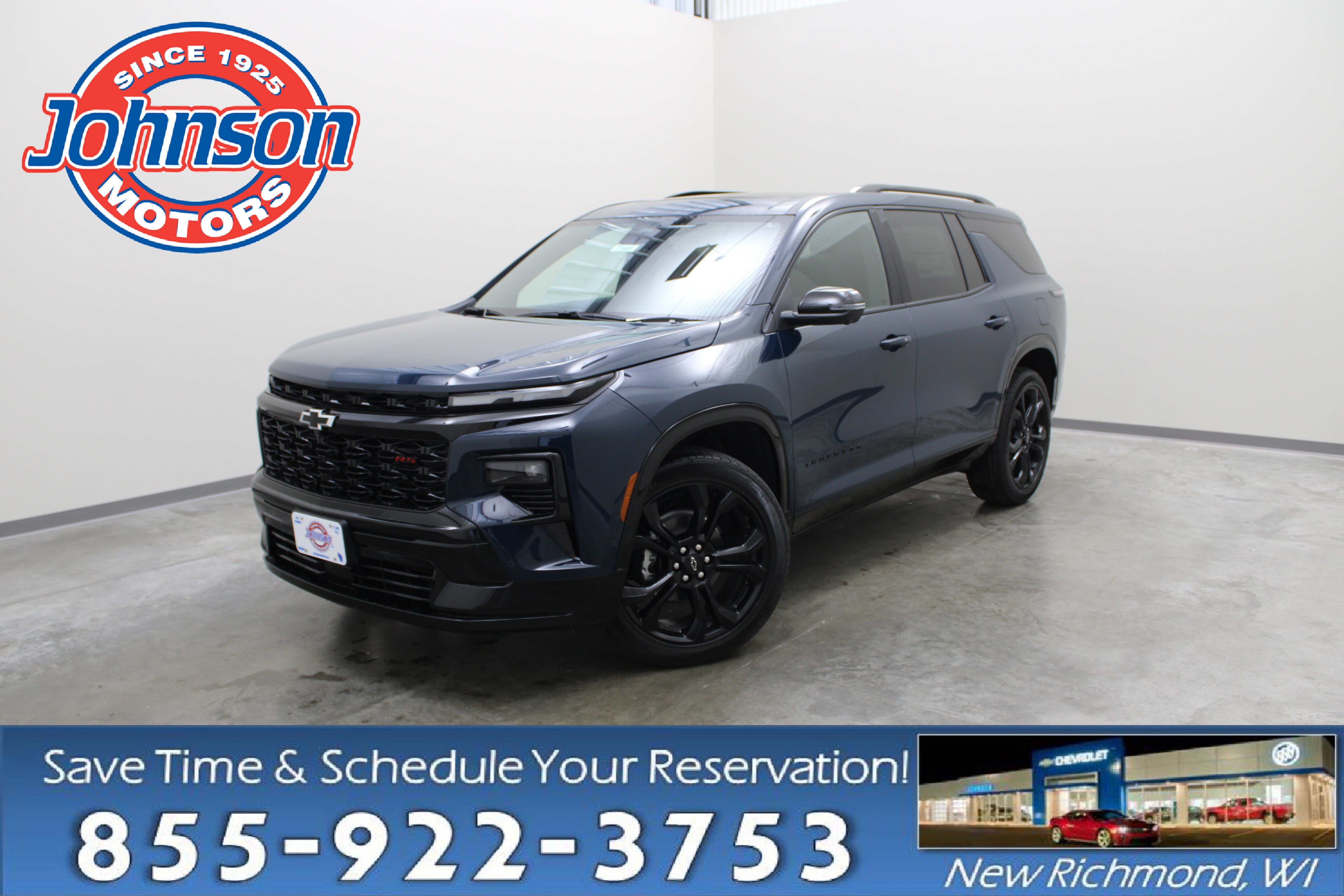 Twilight Blue 2027 Chevrolet Traverse SUV / Crossover Four-Wheel Drive Automatic